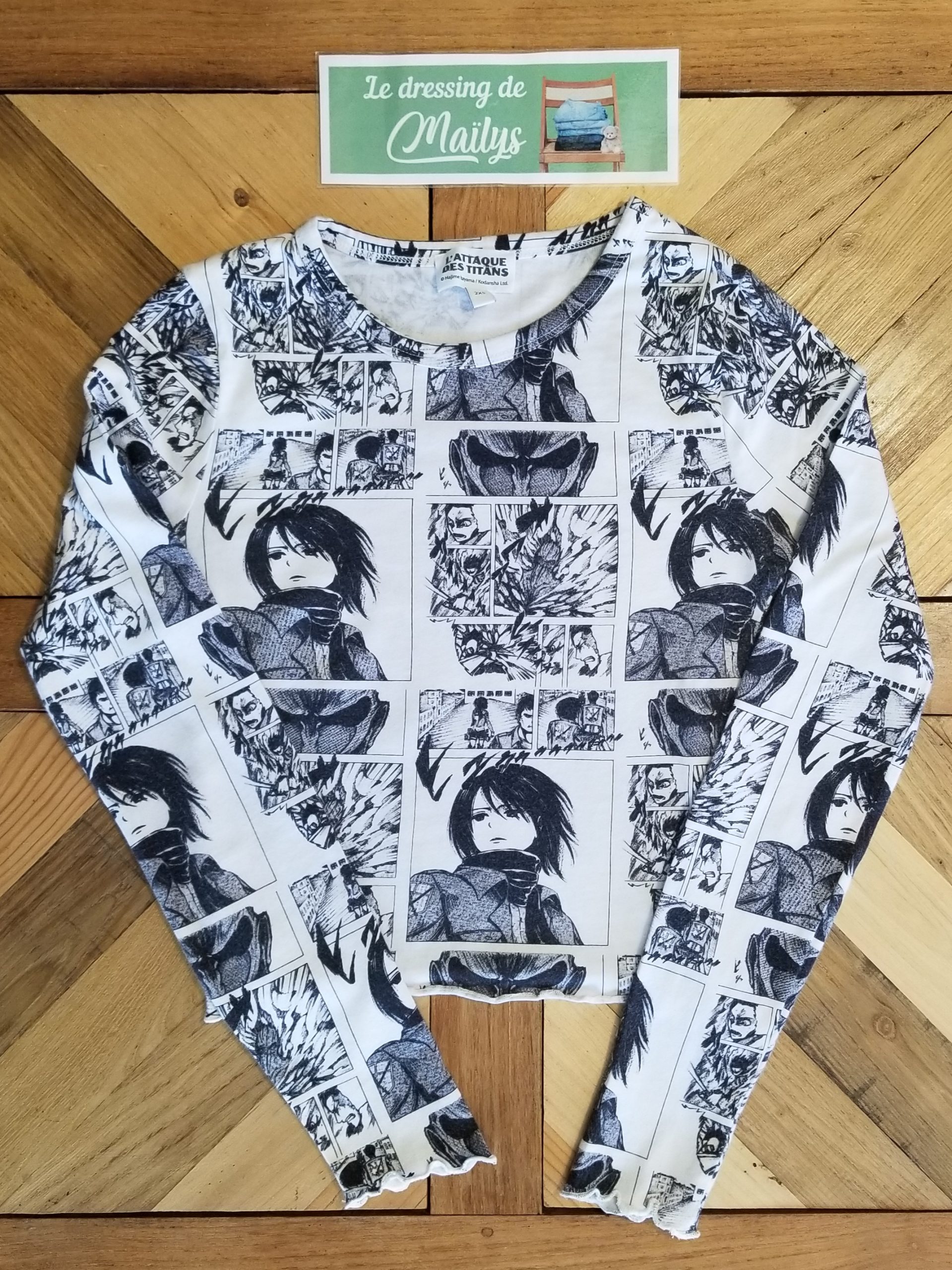 T-shirt manches longues 12 ans Jennyfer