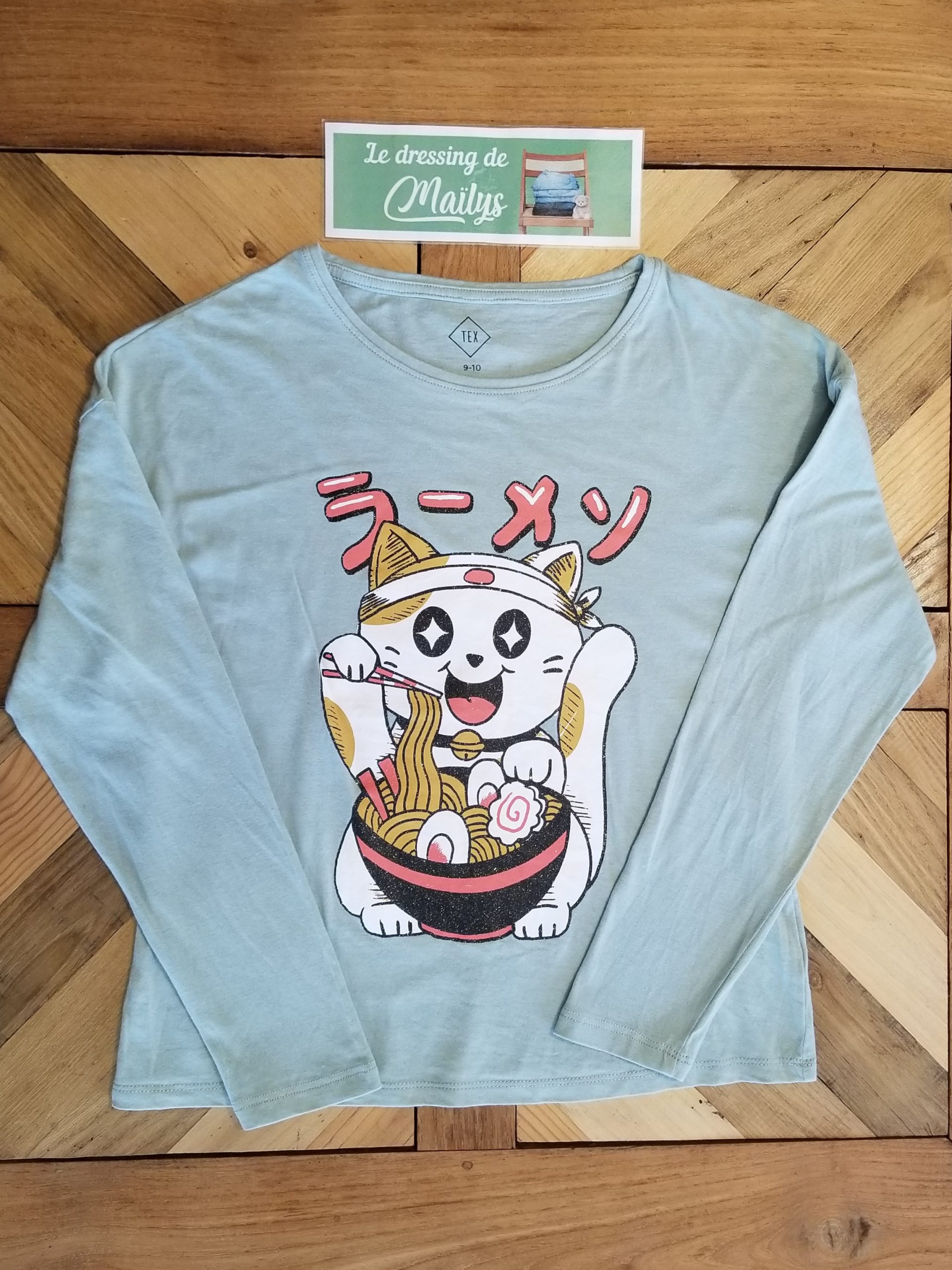 T-shirt manches longues 9-10 TEX