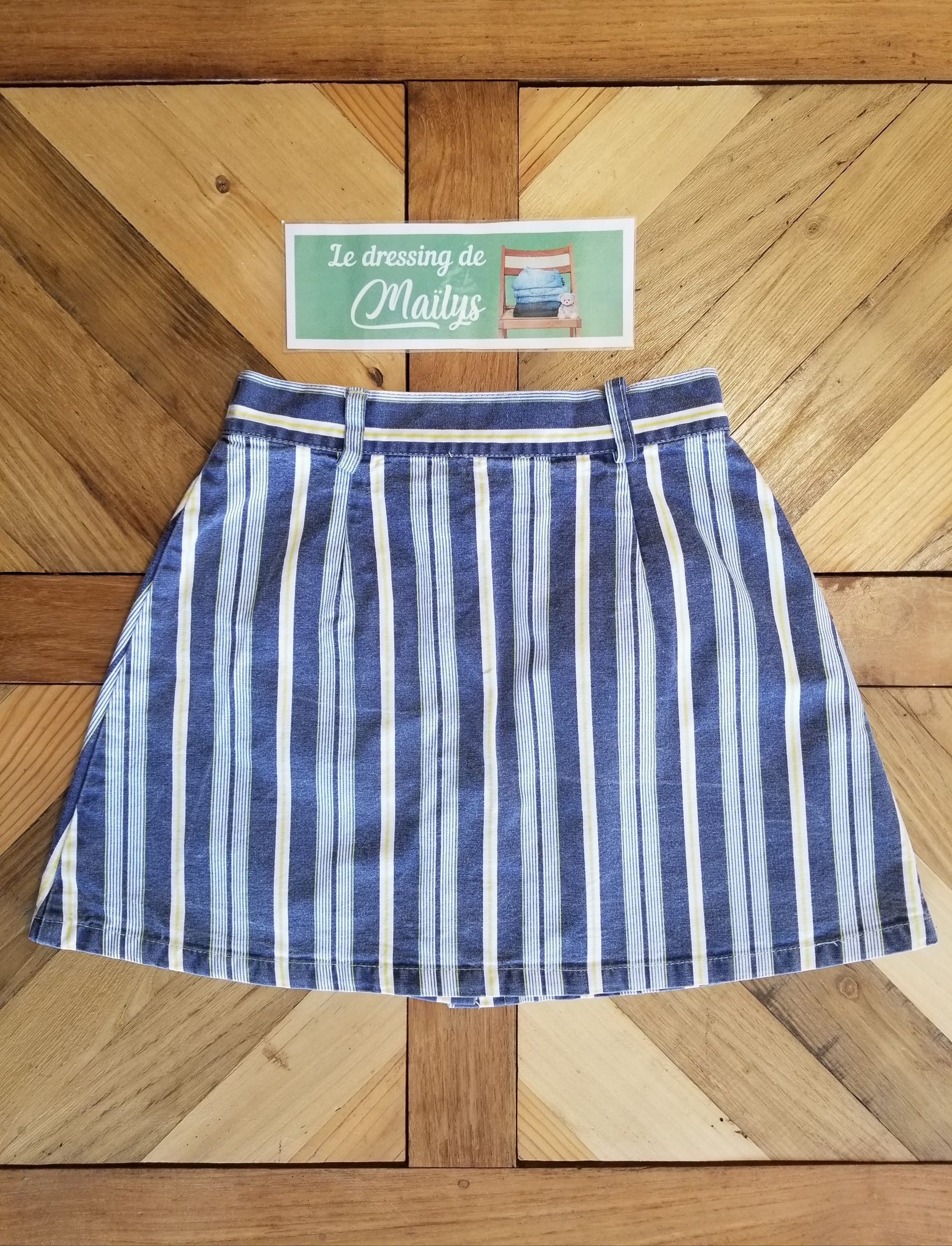 Jupe courte vintage 8 ans – Image 2