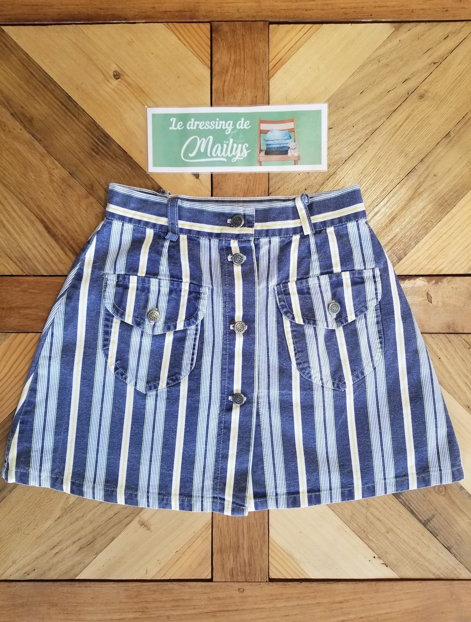 Jupe courte vintage 8 ans