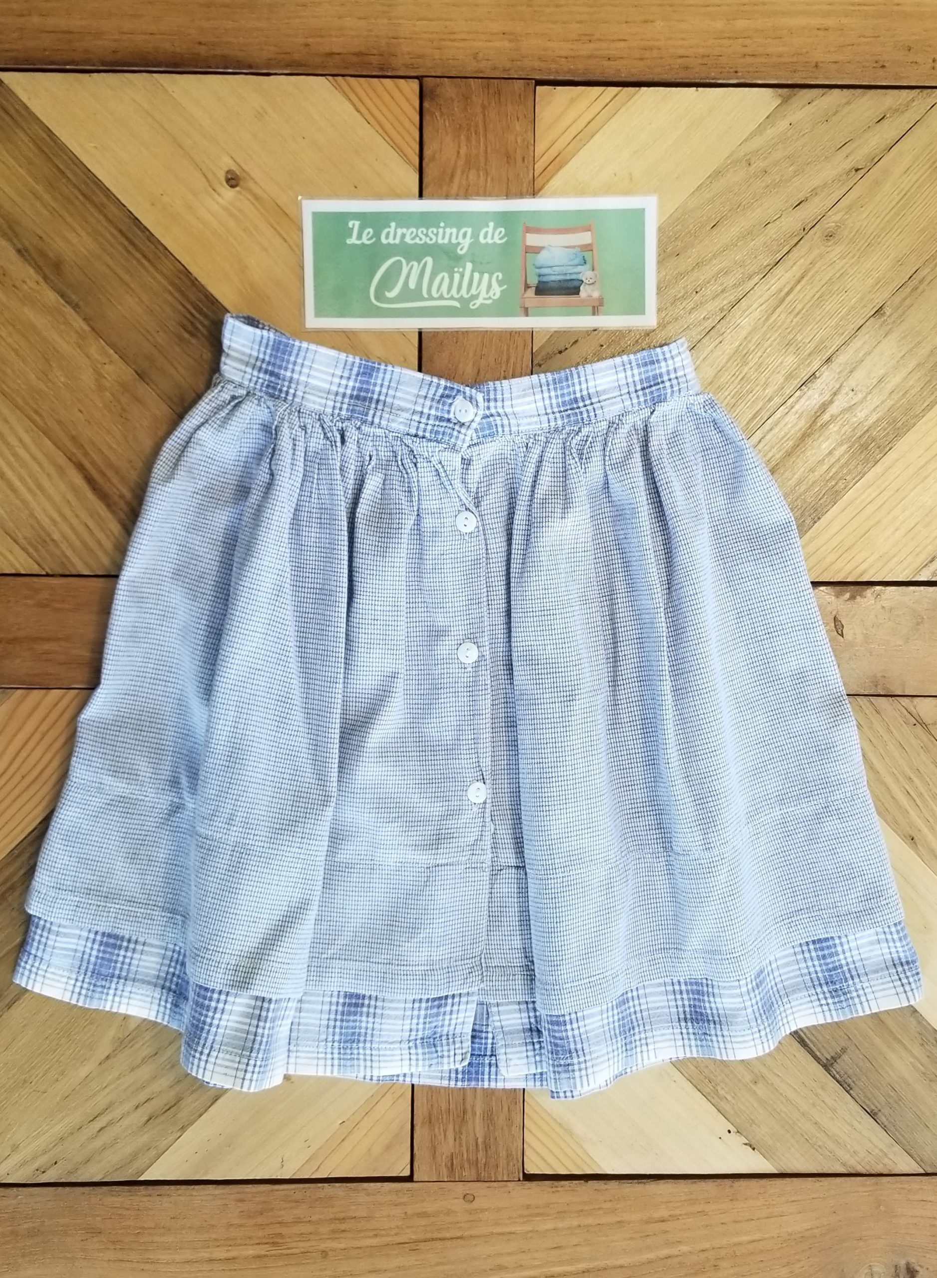 Jupe longueur genou vintage 8 ans