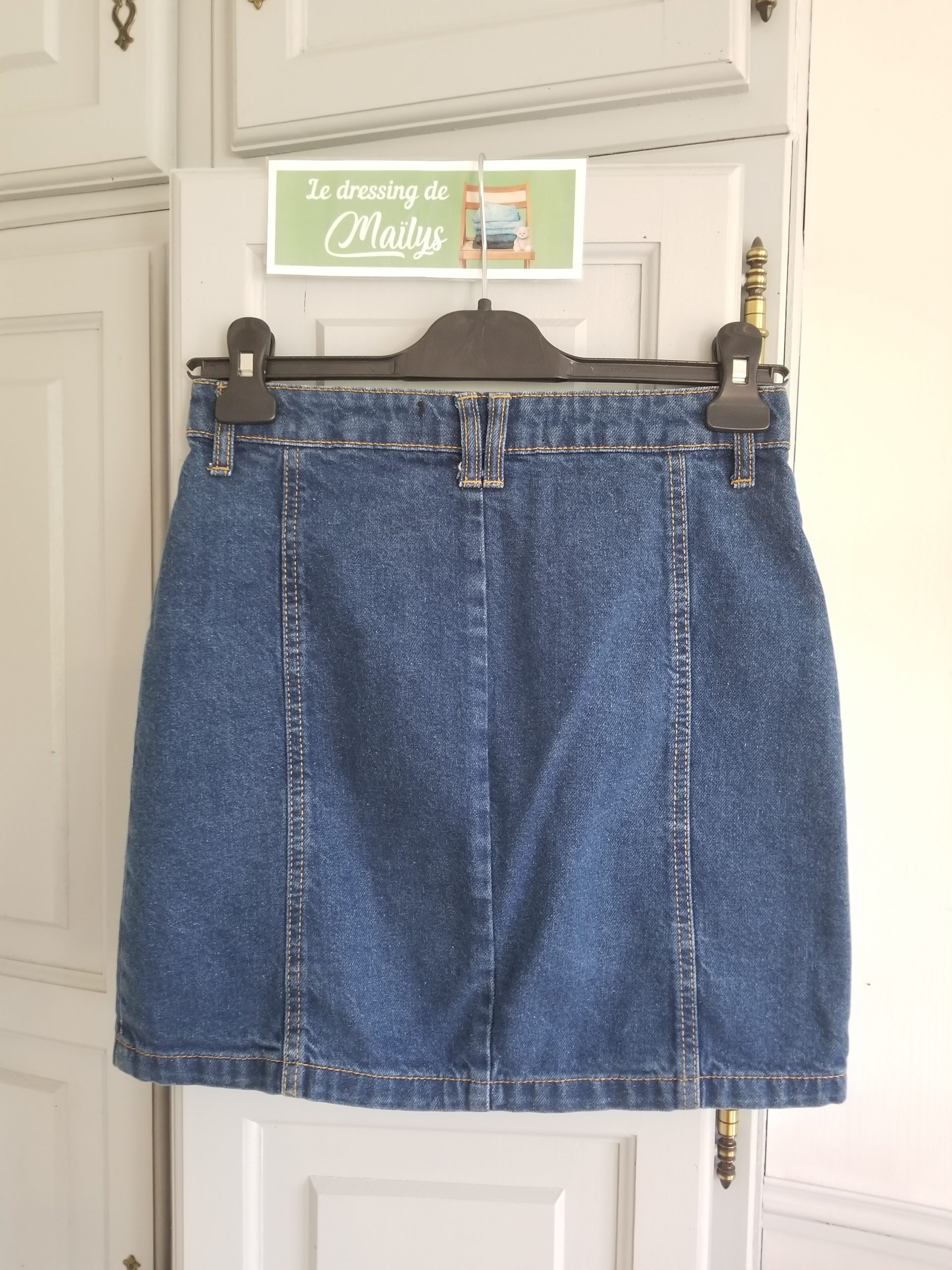 Jupe jean courte T36 Stradivarius – Image 2