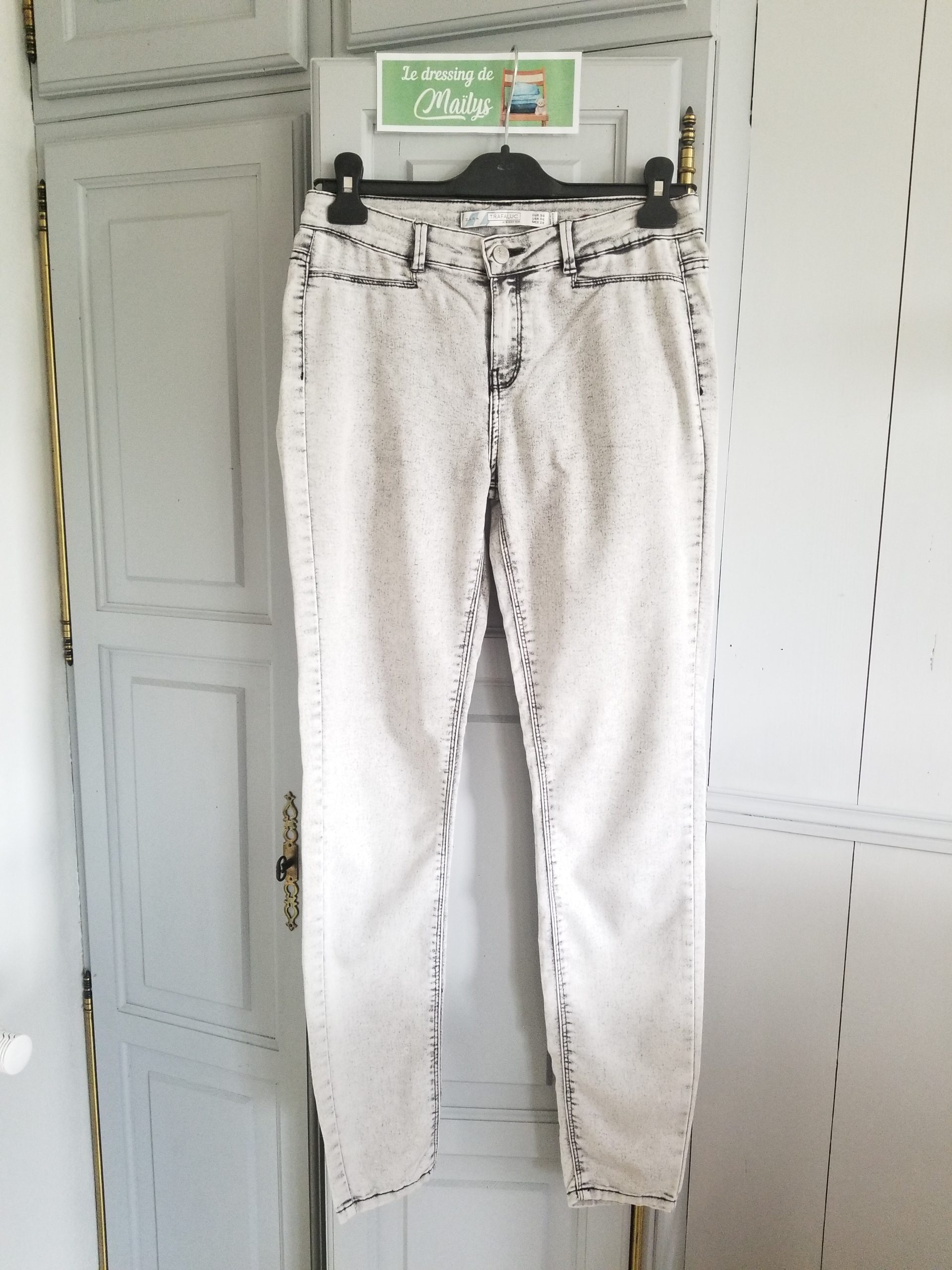 Pantalon jean skinny T38 Zara