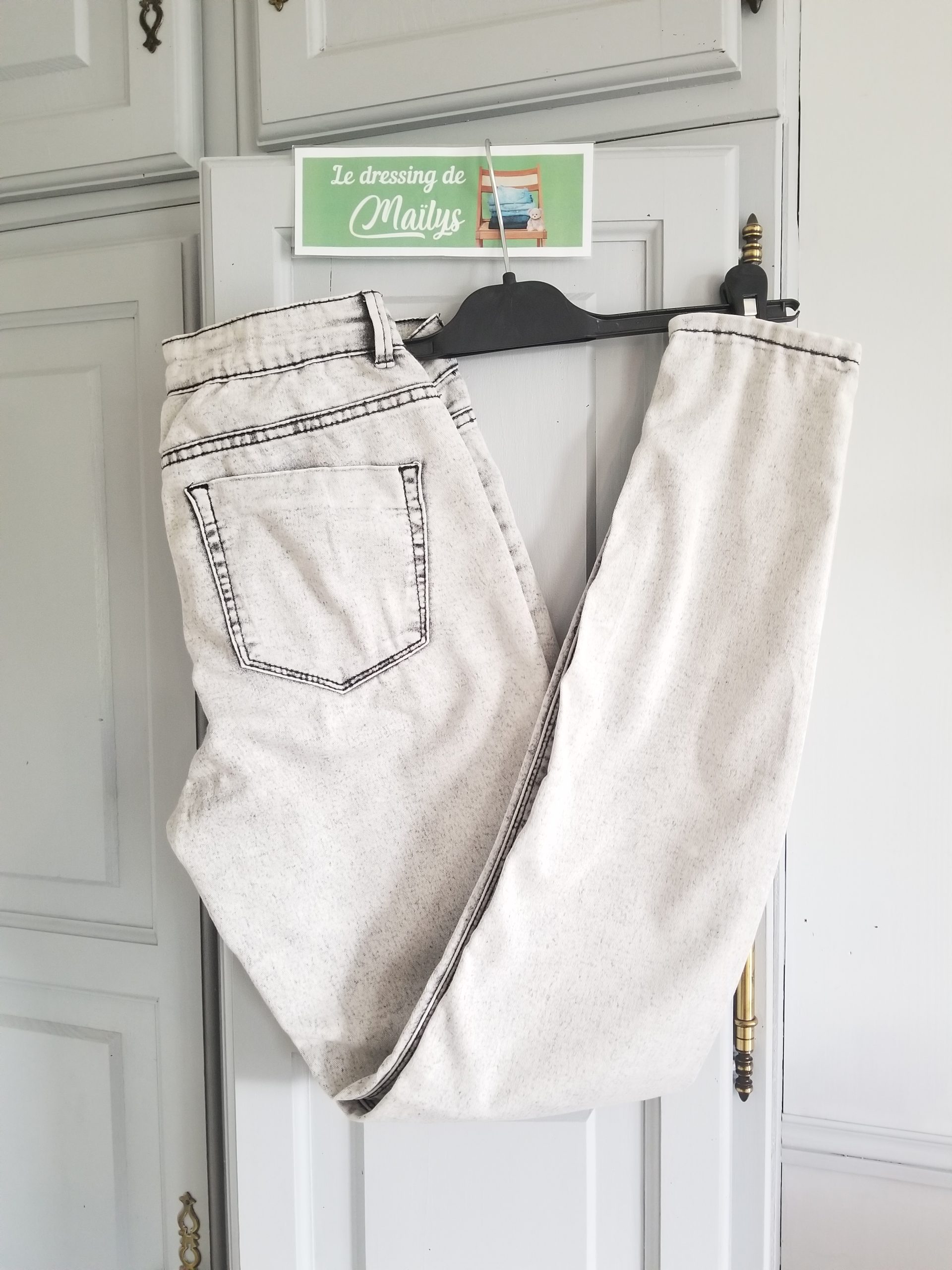 Pantalon jean skinny T38 Zara – Image 2