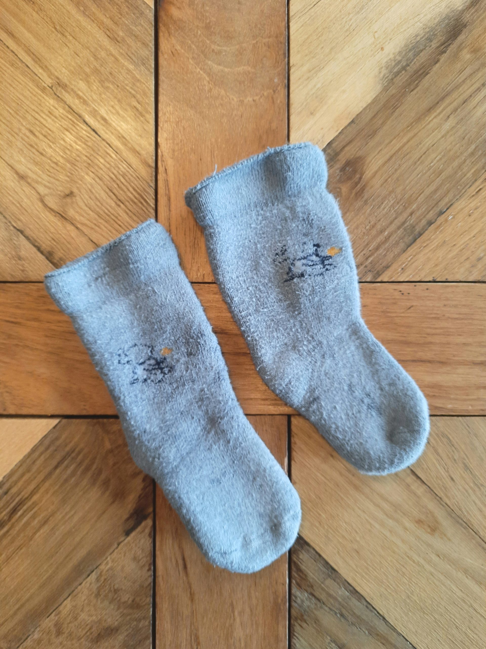 Chaussettes épaisses et hautes 6-9 mois