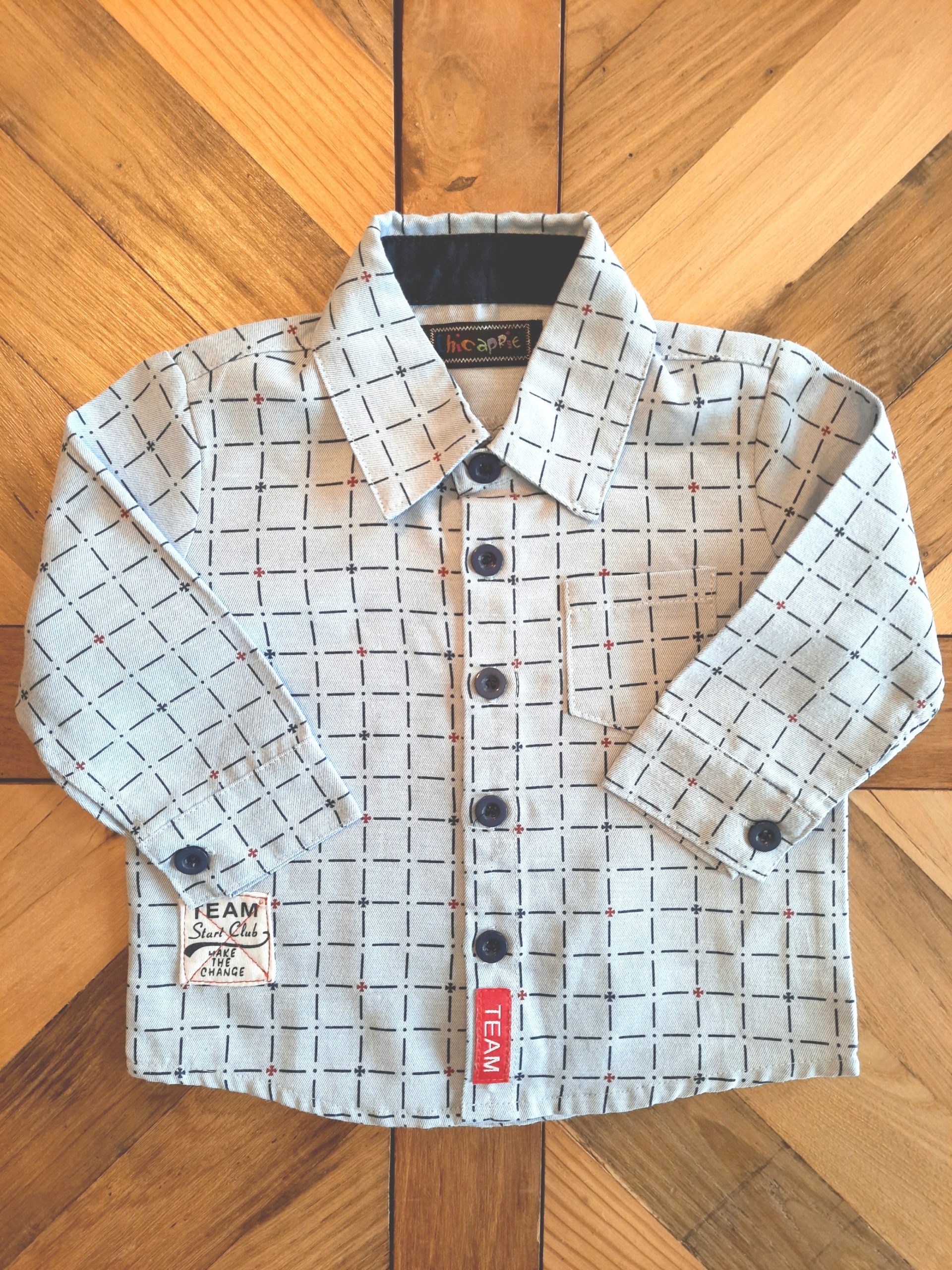 Chemise manches longues 6 mois Chicaprie