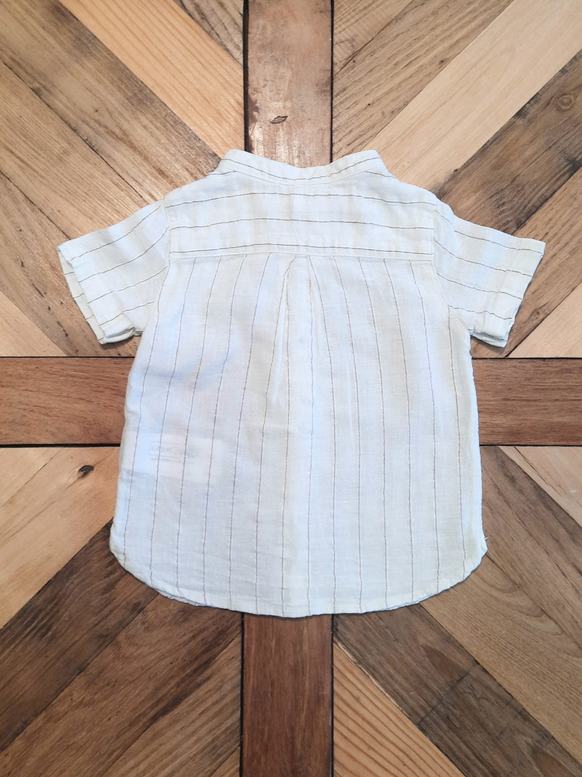 Chemise manches courtes avec col mao 3 mois Orchestra – Image 2