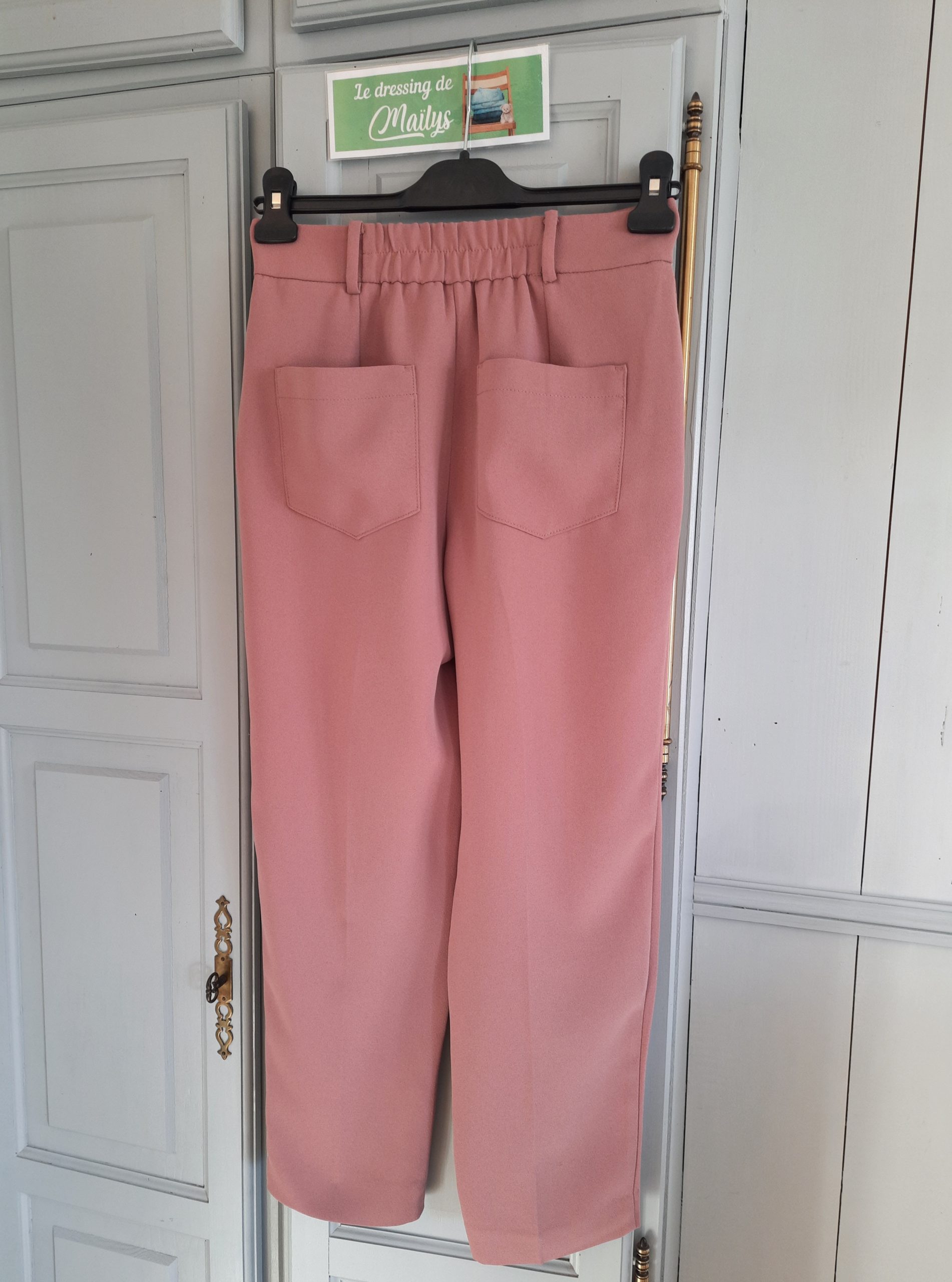 Pantalon fluide T34 Mango – Image 2