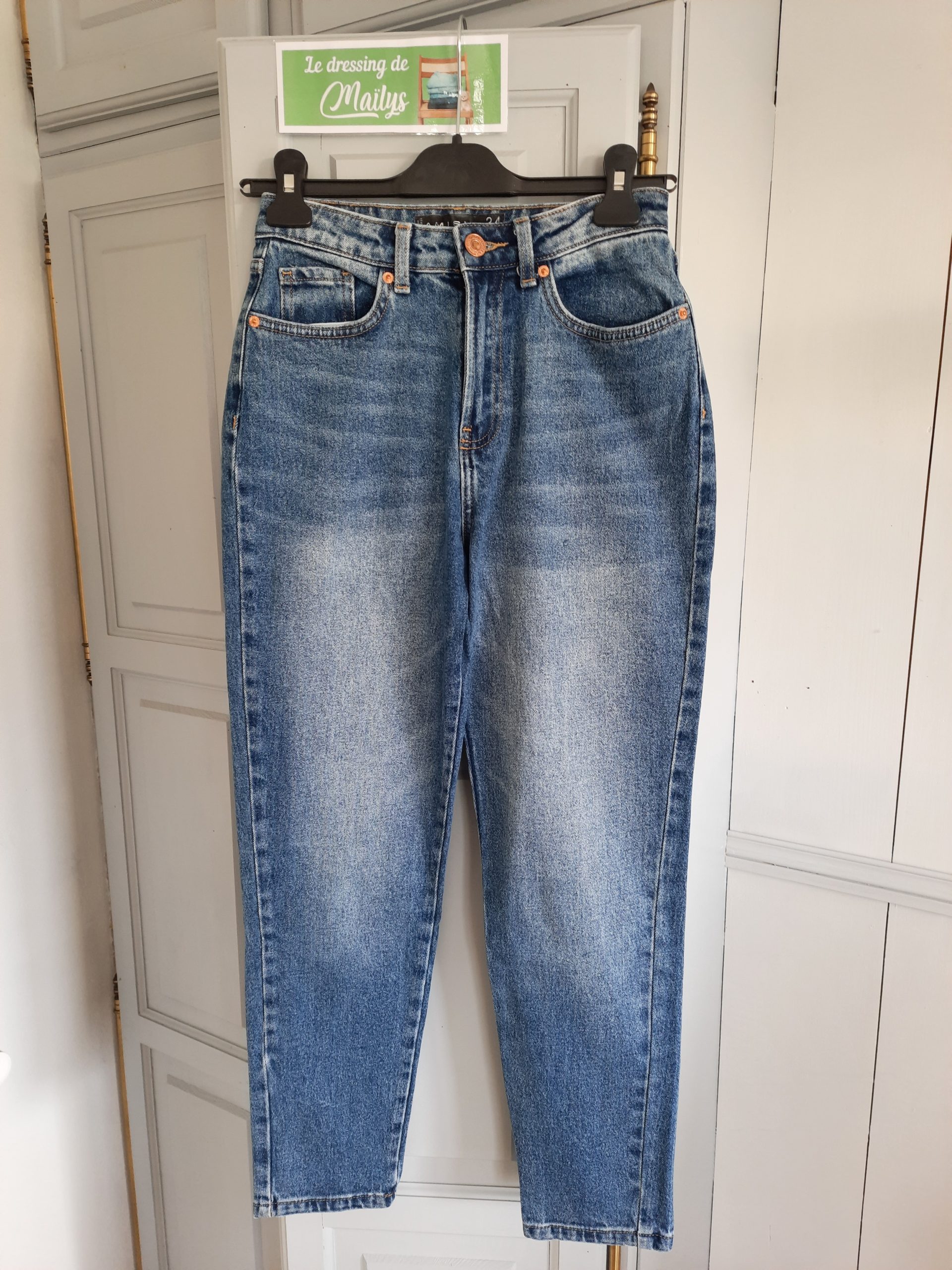Pantalon jean mom T34 Amisu