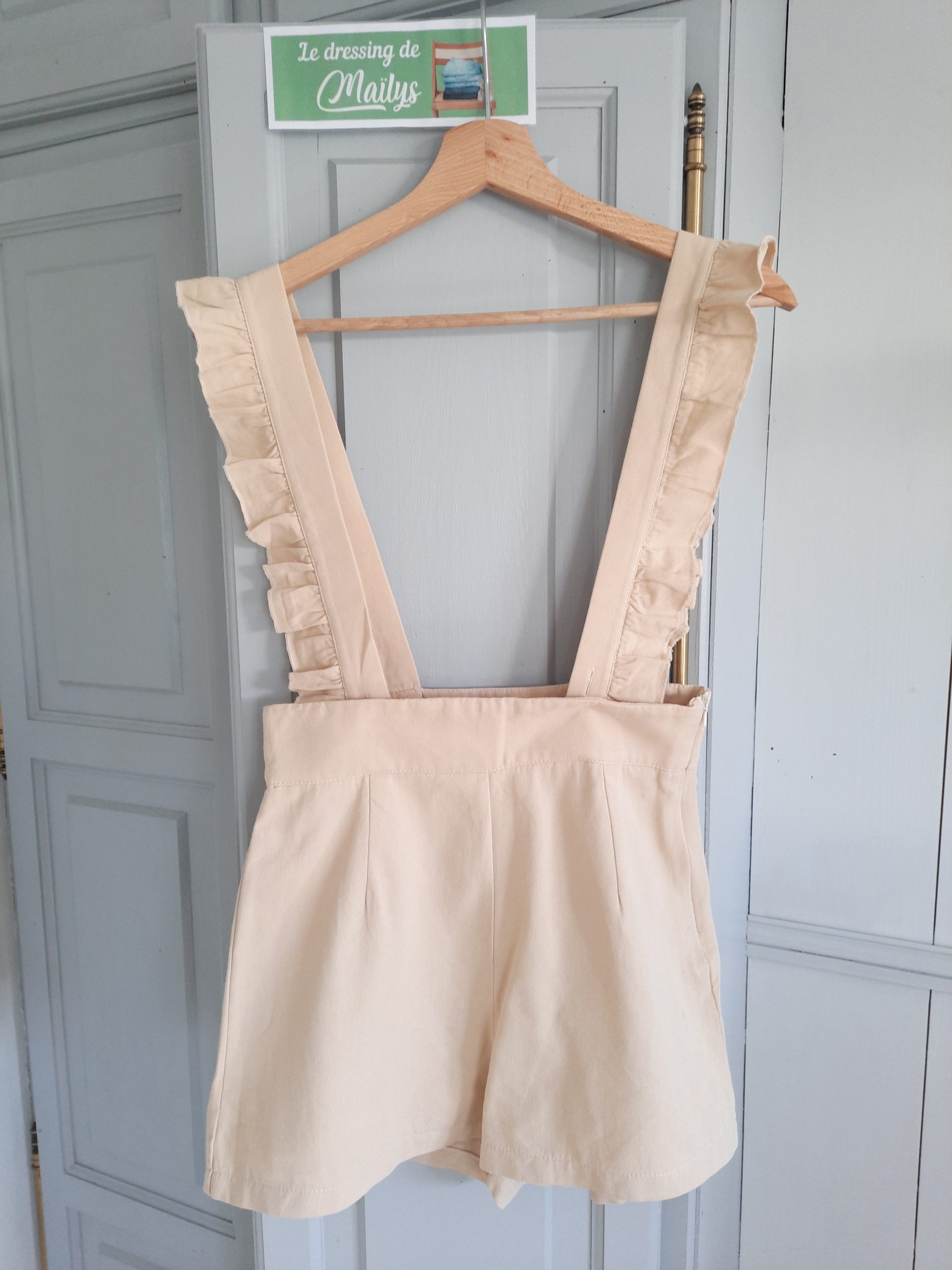 Short avec bretelles T34 Shein