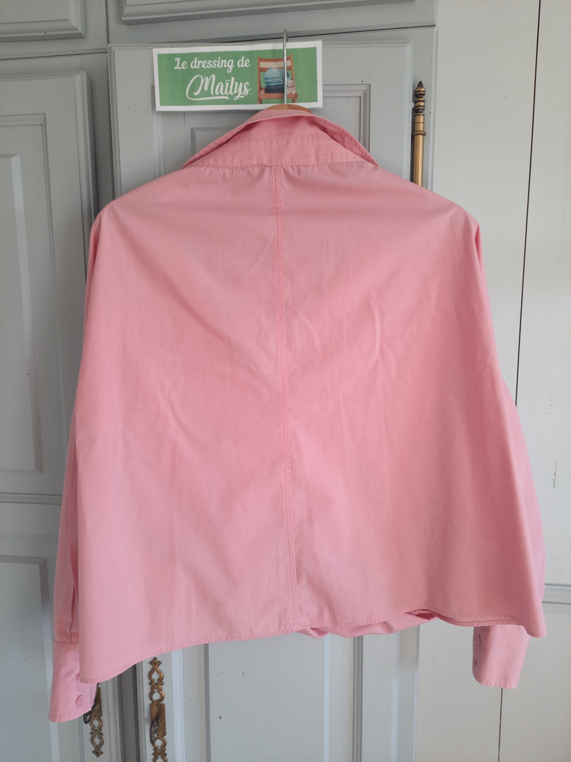 Chemisier oversize asymétrique T36 Zara – Image 2