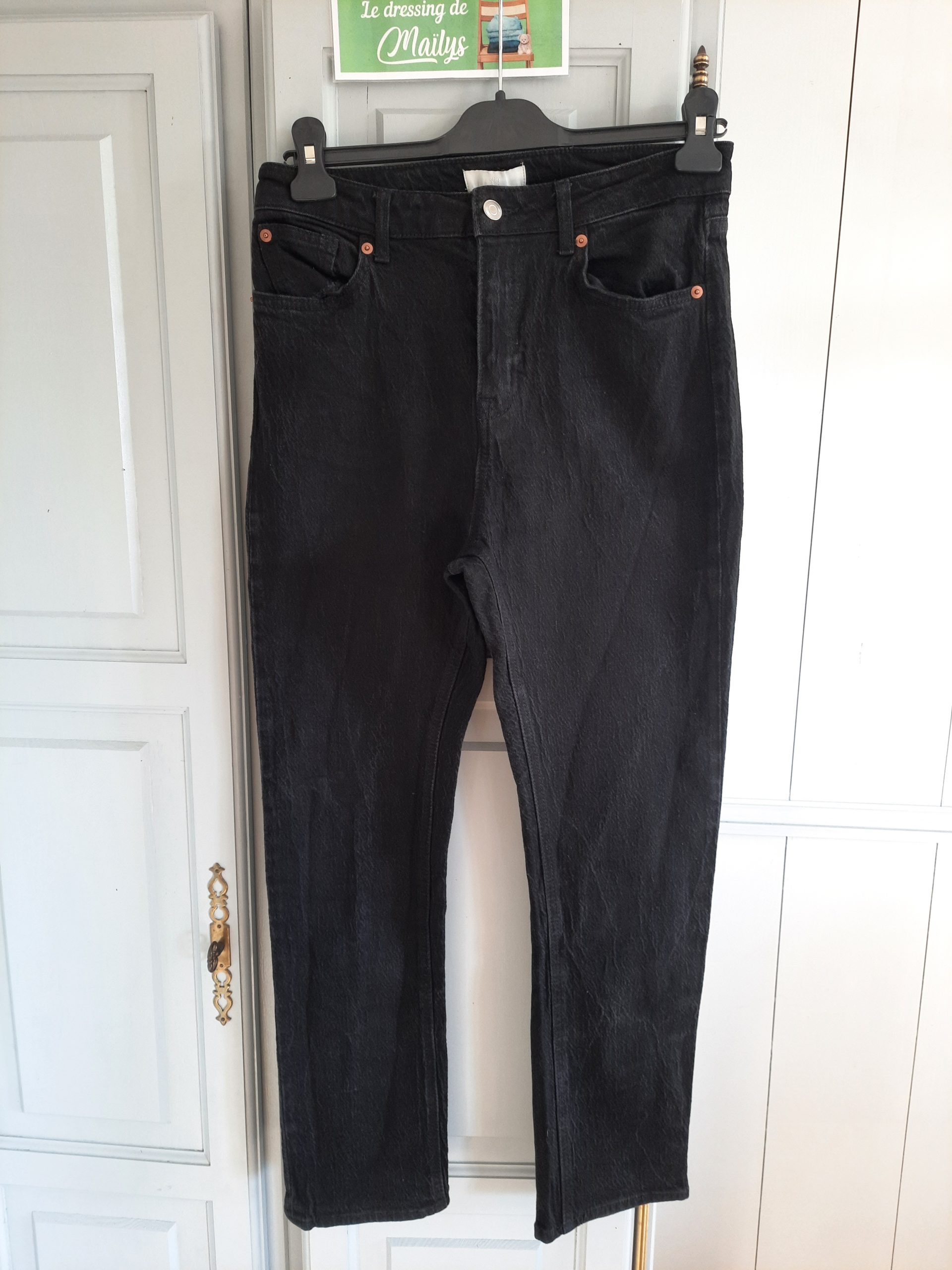 Pantalon en jean skinny T40 H&M