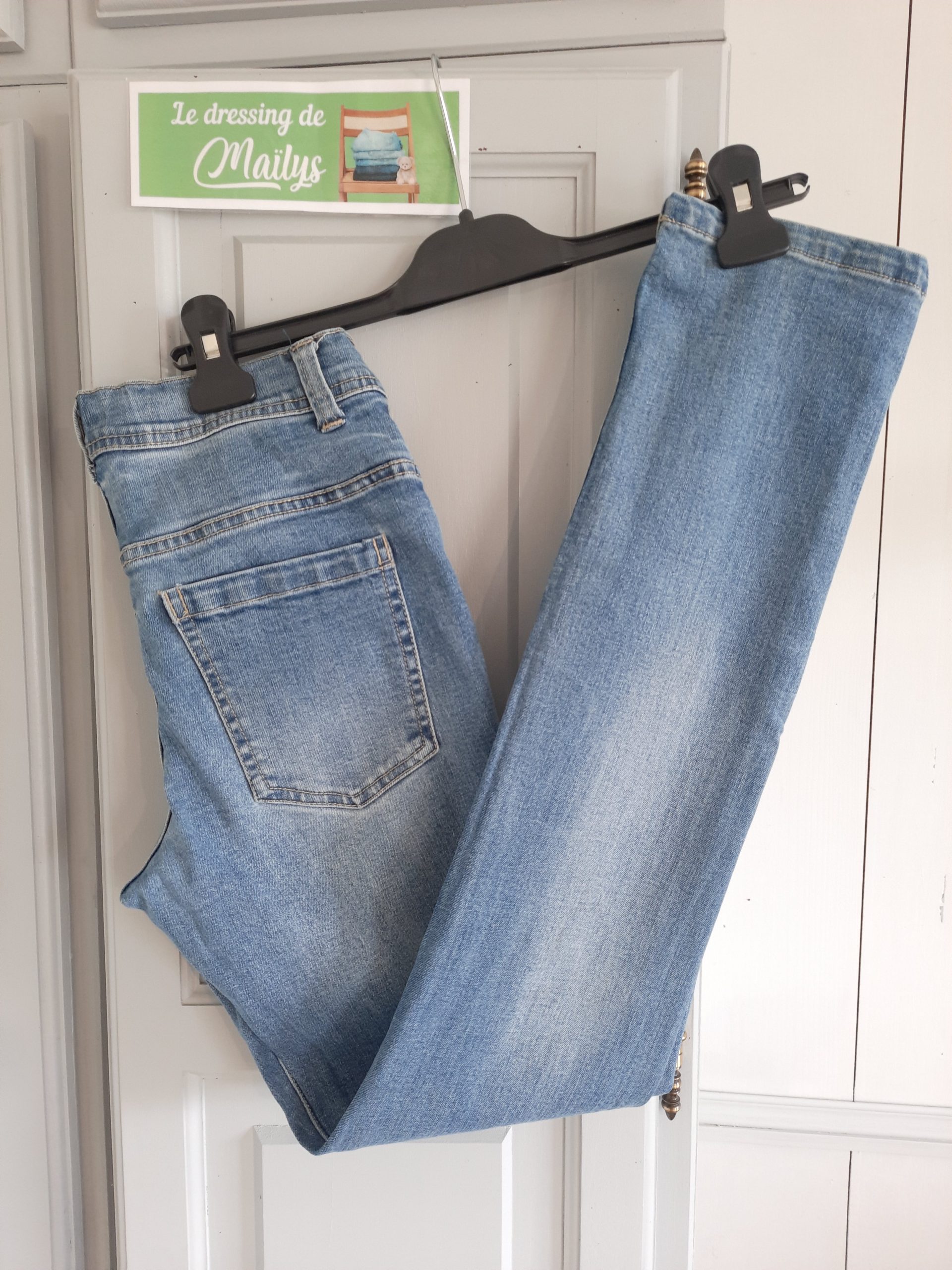 Pantalon en jean slim T34 Gémo – Image 2