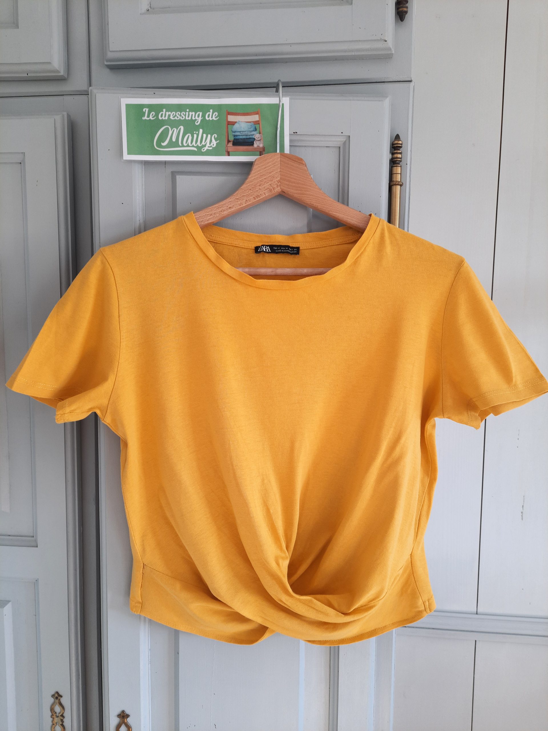 Top/T-shirt court T38 Zara