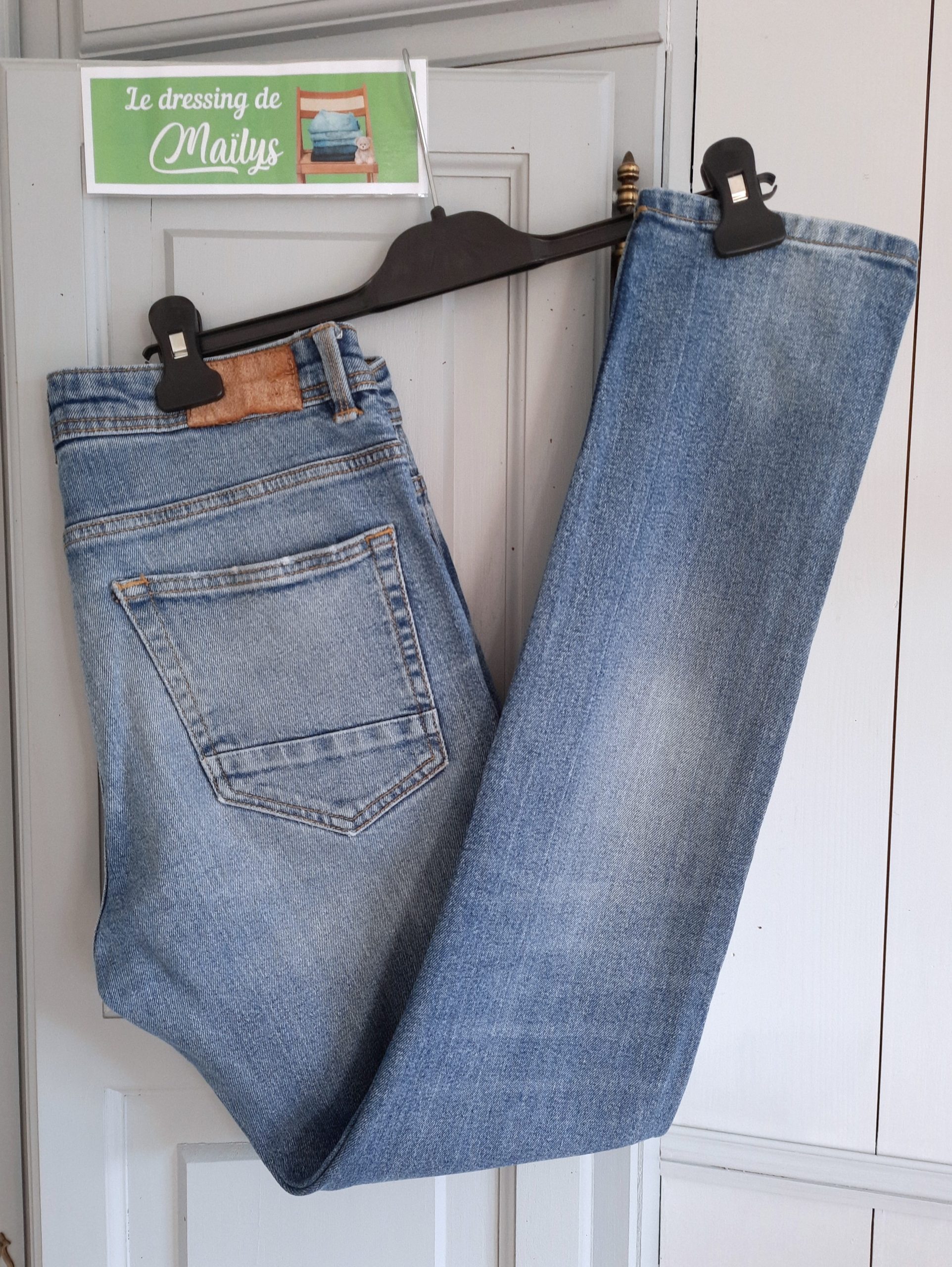 Pantalon en jean slim T38 Pull & Bear – Image 2