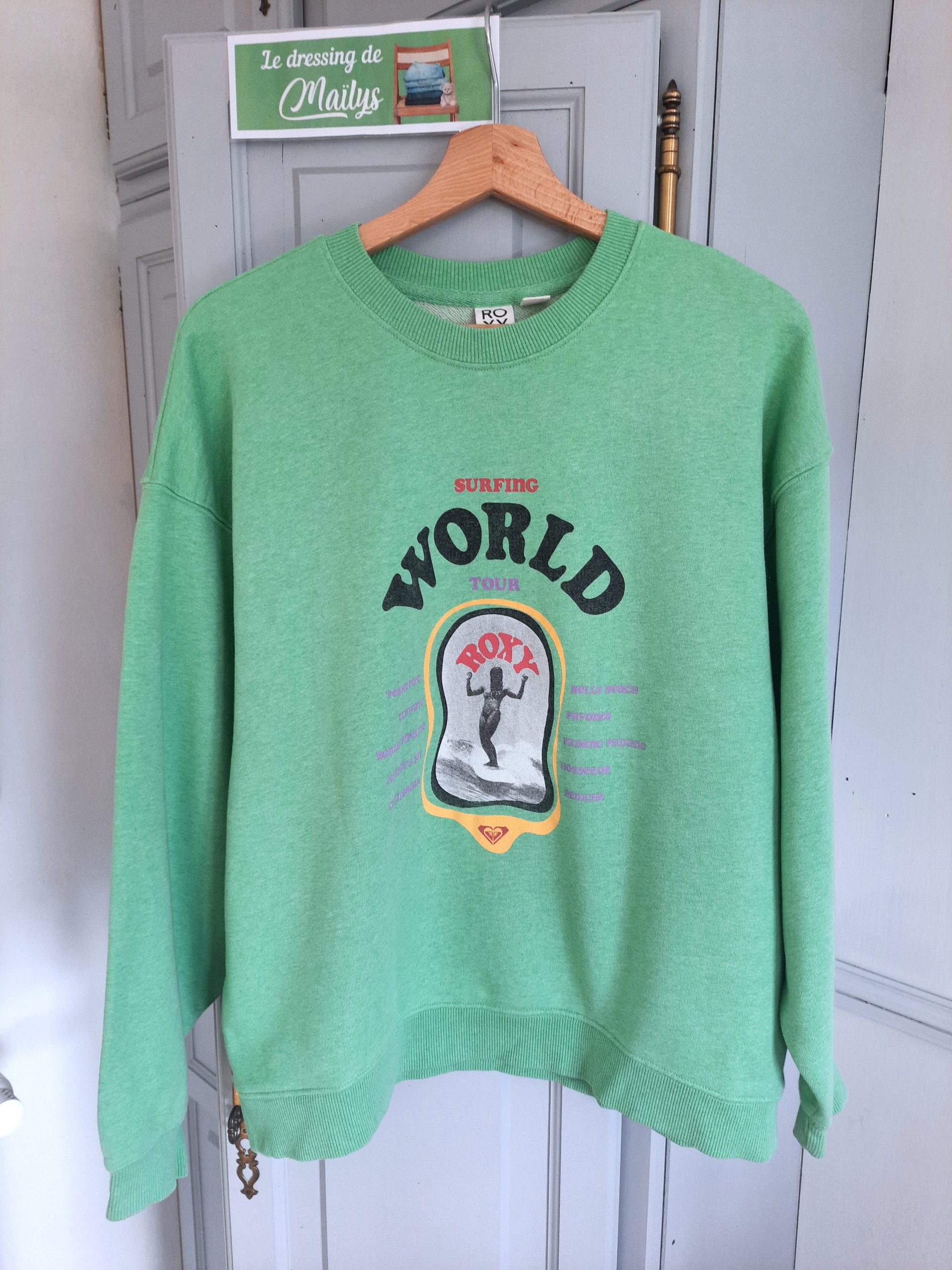 Sweat style vintage T36-38 Roxy