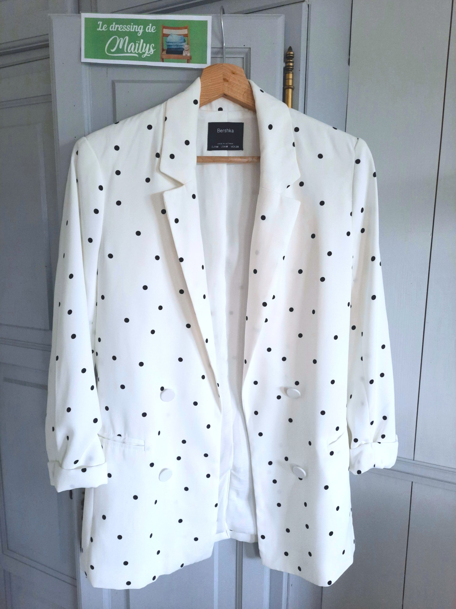 Veste blazer long T38 Bershka