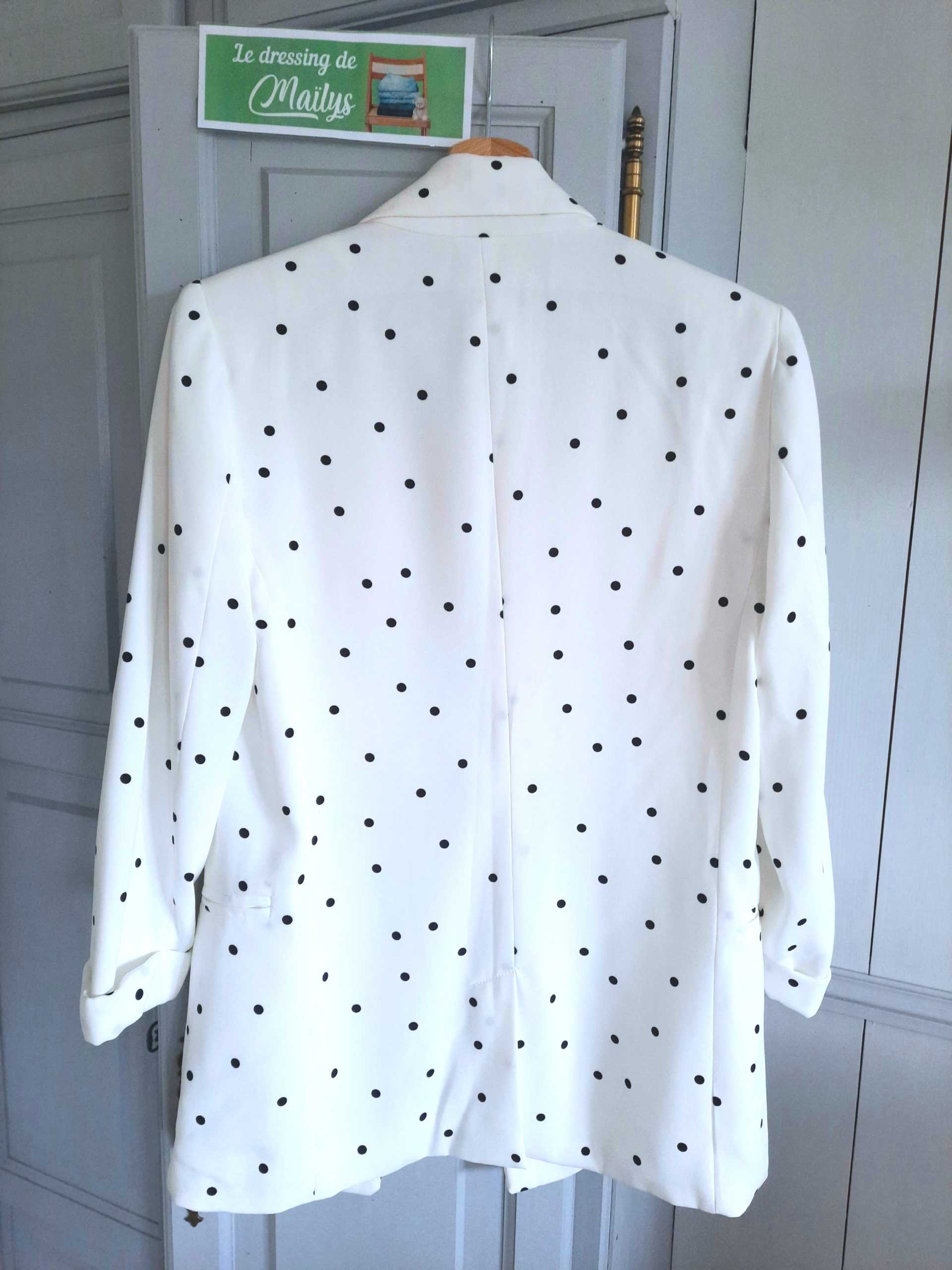 Veste blazer long T38 Bershka – Image 2