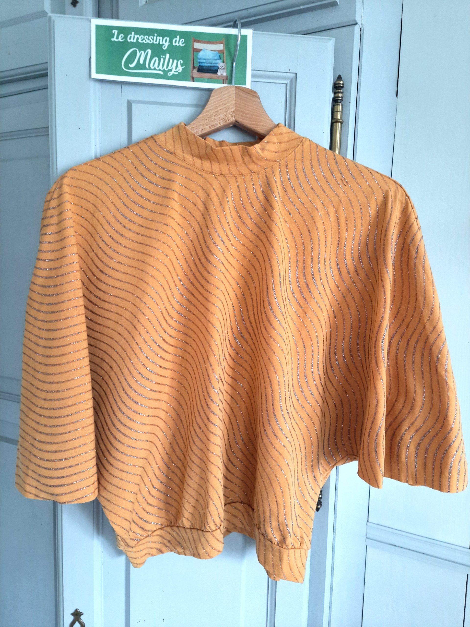 Top-blouse chauve-souris T38 Reserved