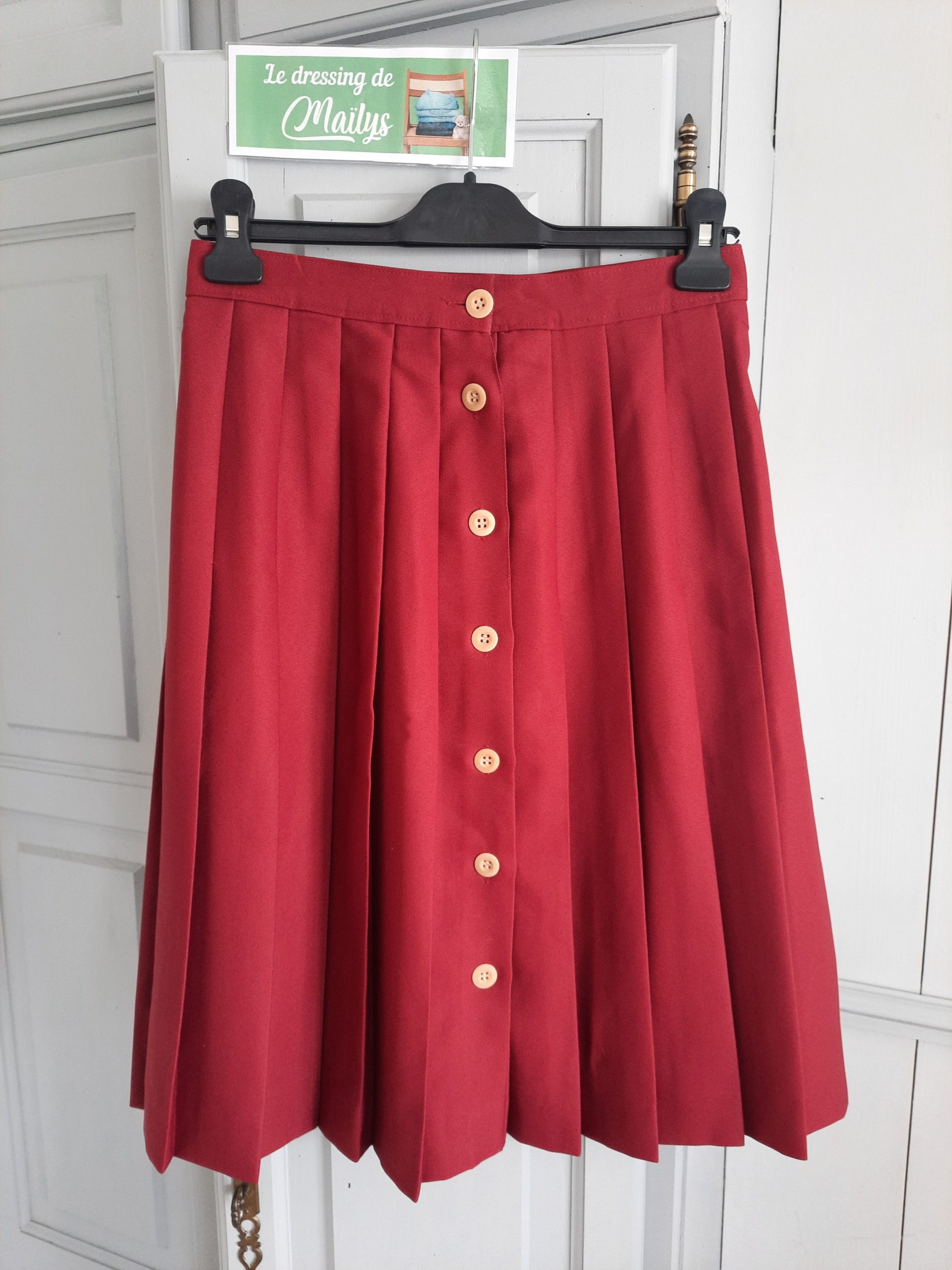 Jupe longueur genou vintage T38