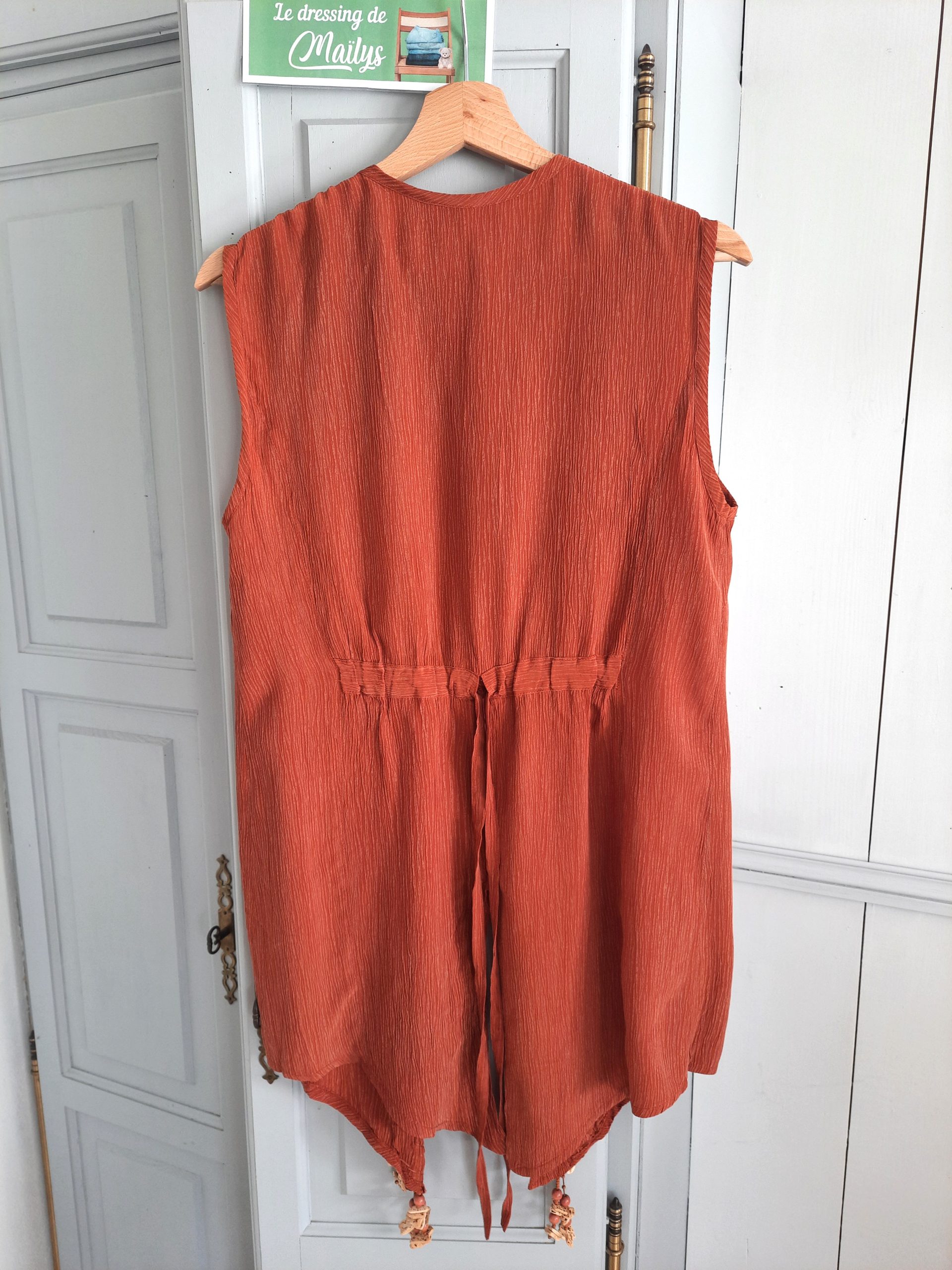 Veste légère sans manches vintage T38 Serge Dana – Image 3