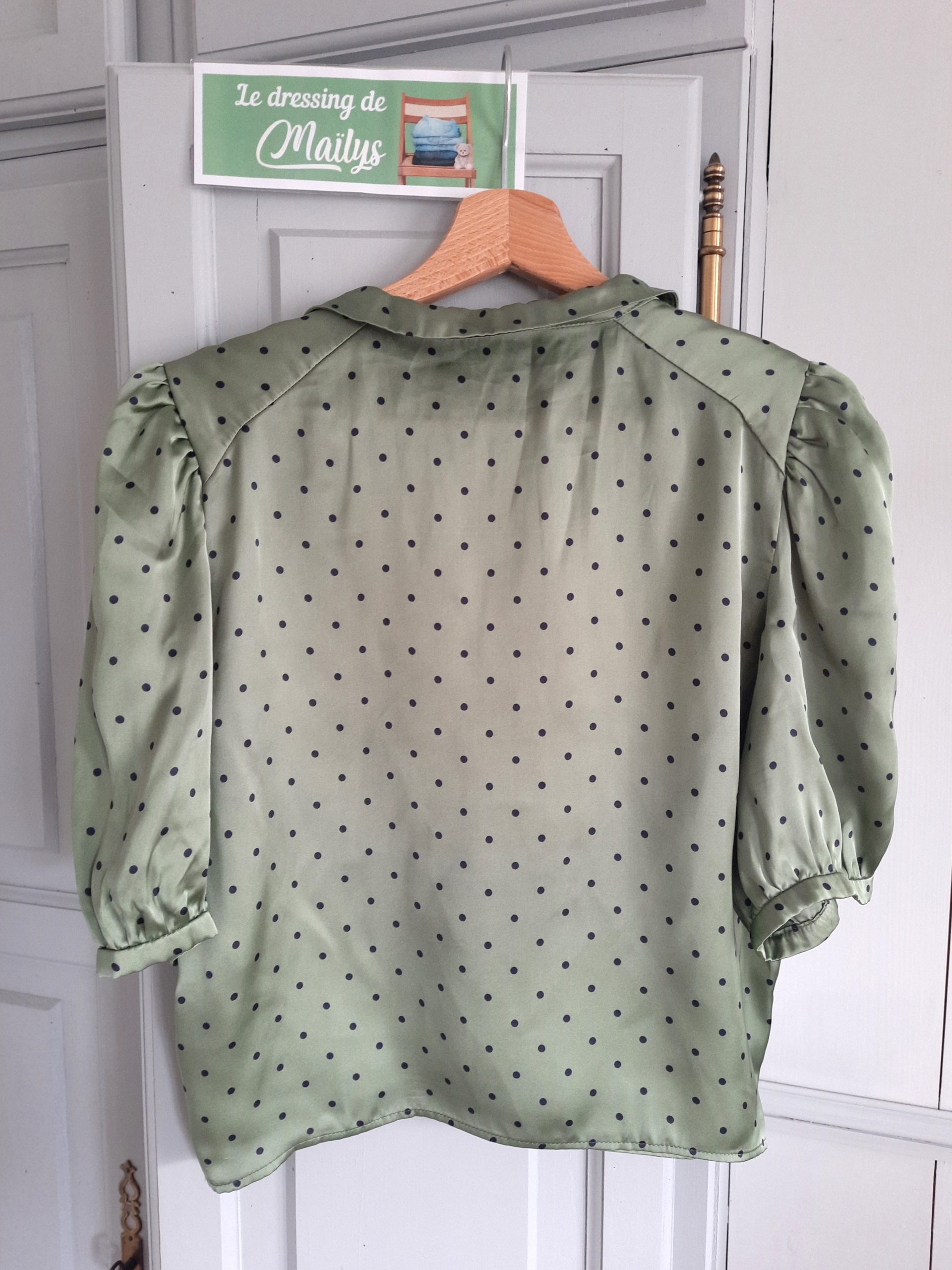 Blouse-chemise courte T38 Zara – Image 2