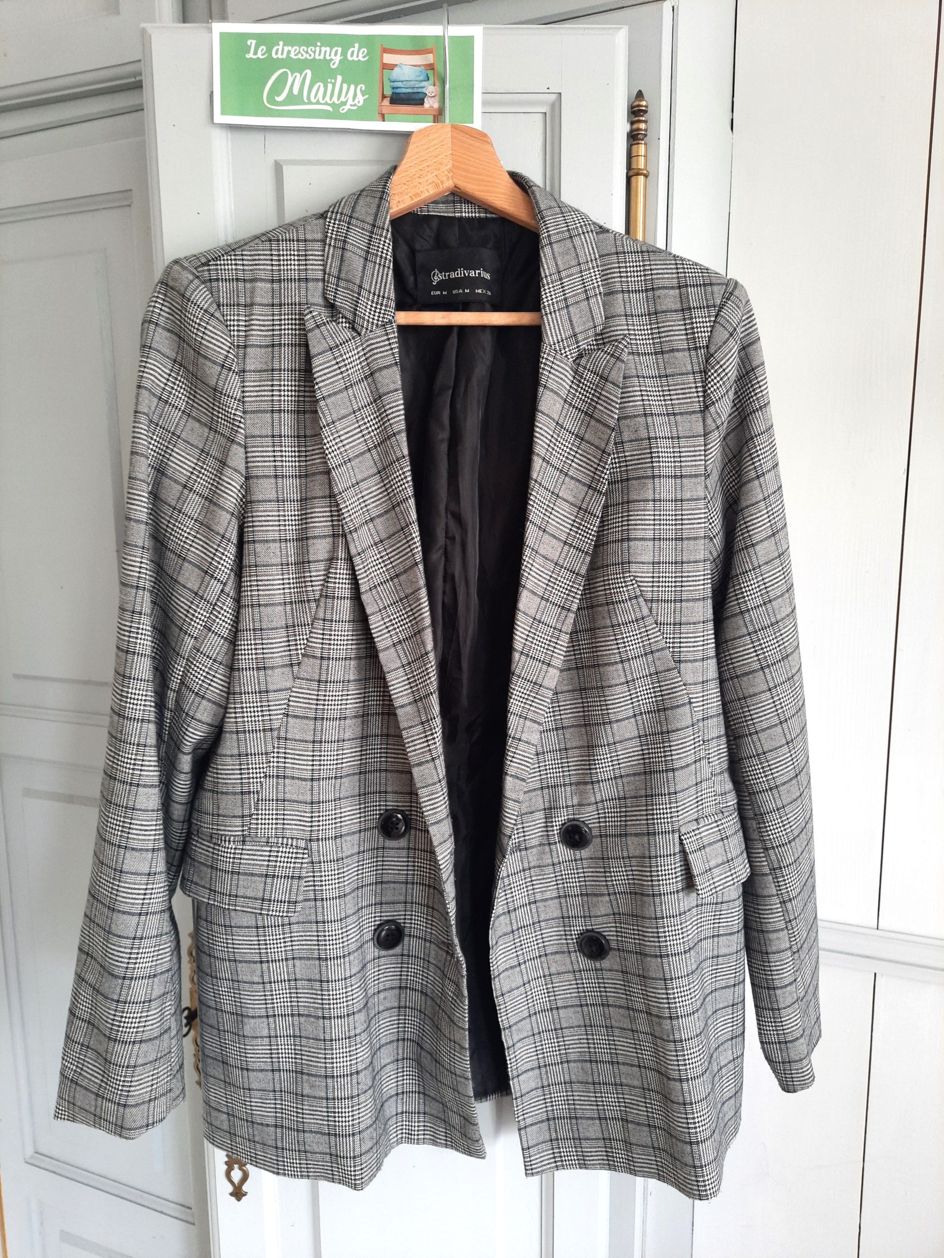 Veste blazer long T38 Stradivarius