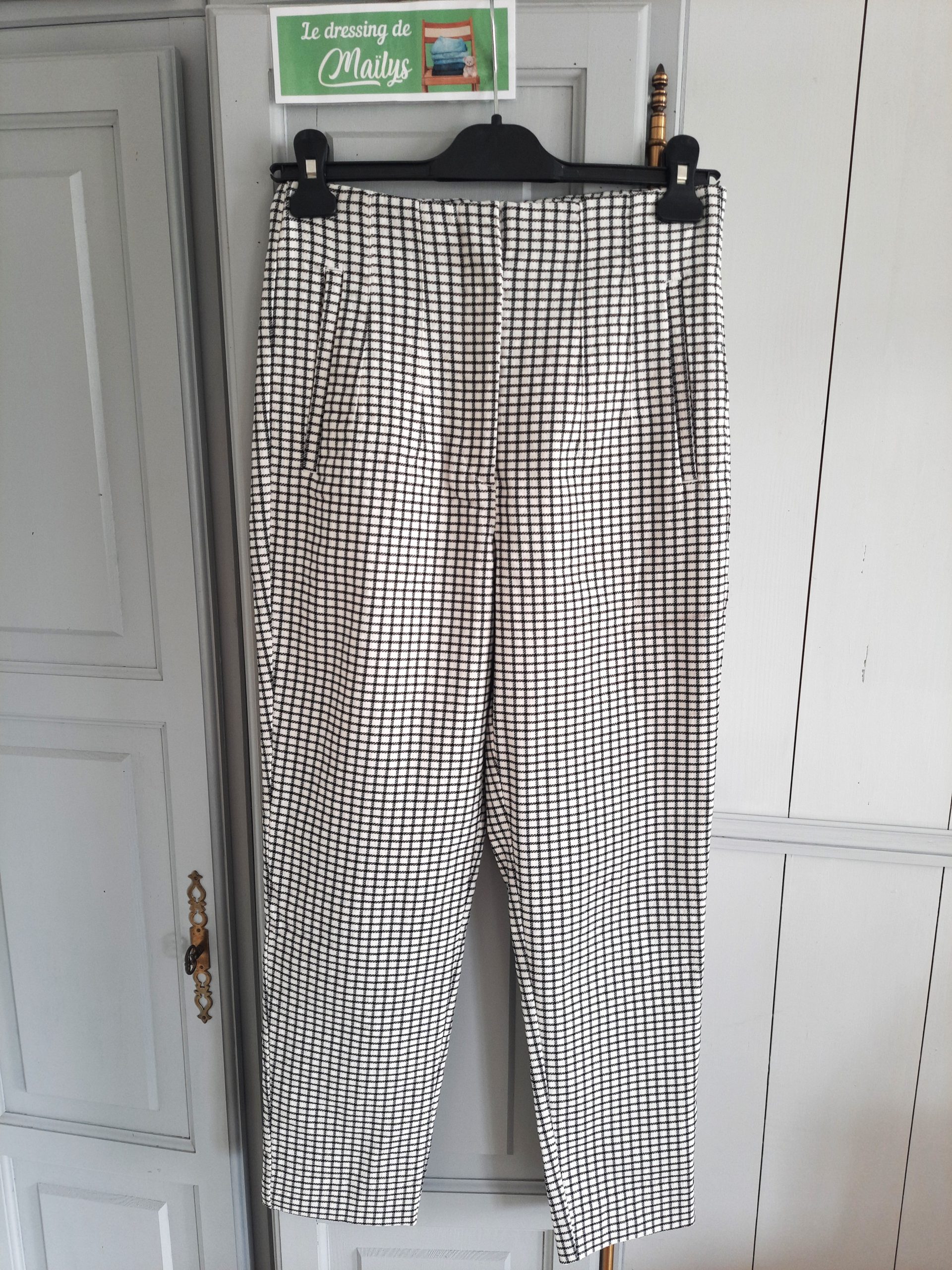 Pantalon à pinces T38 Zara
