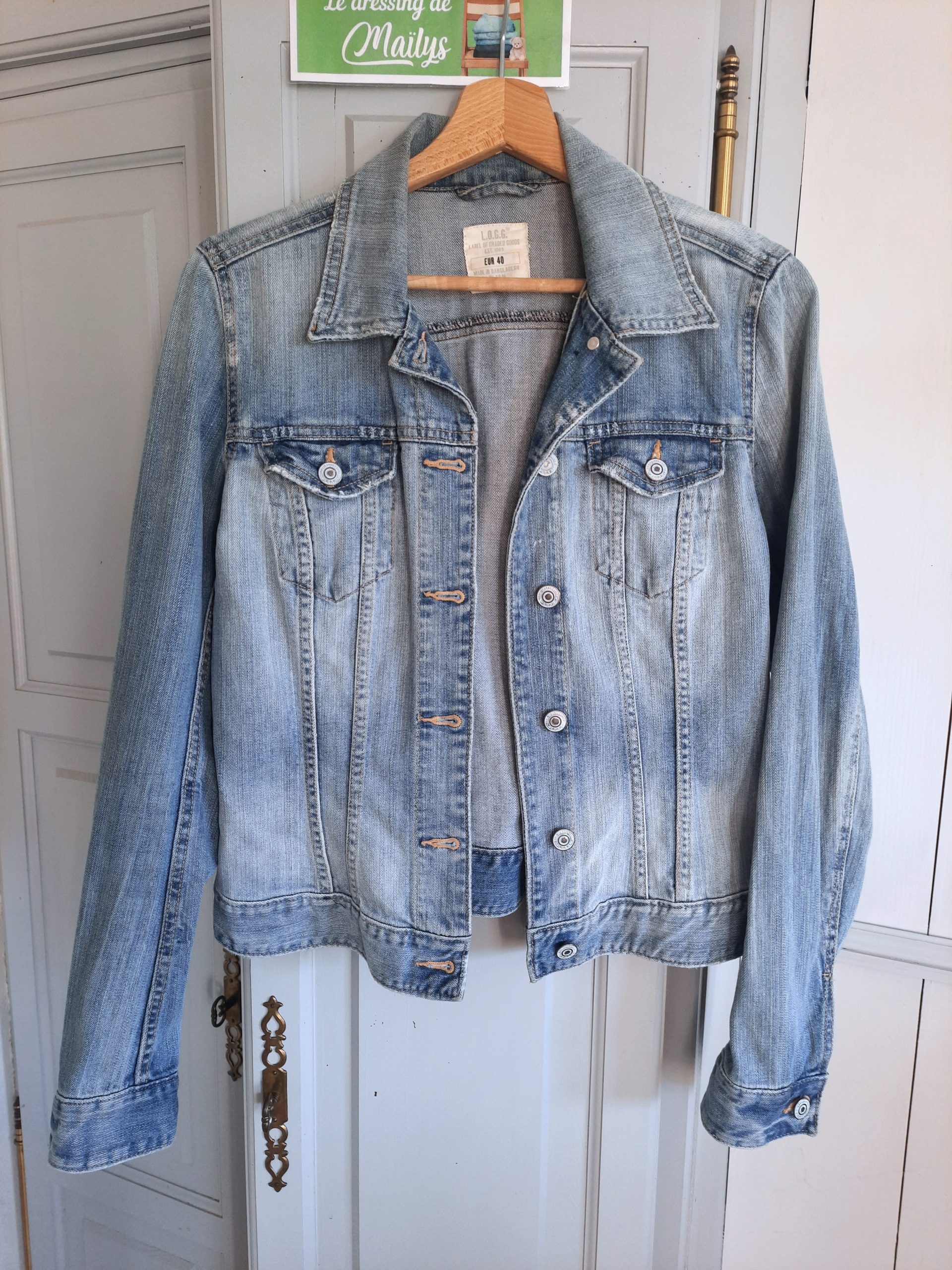 Veste en jean T40 L.O.G.G.en jean