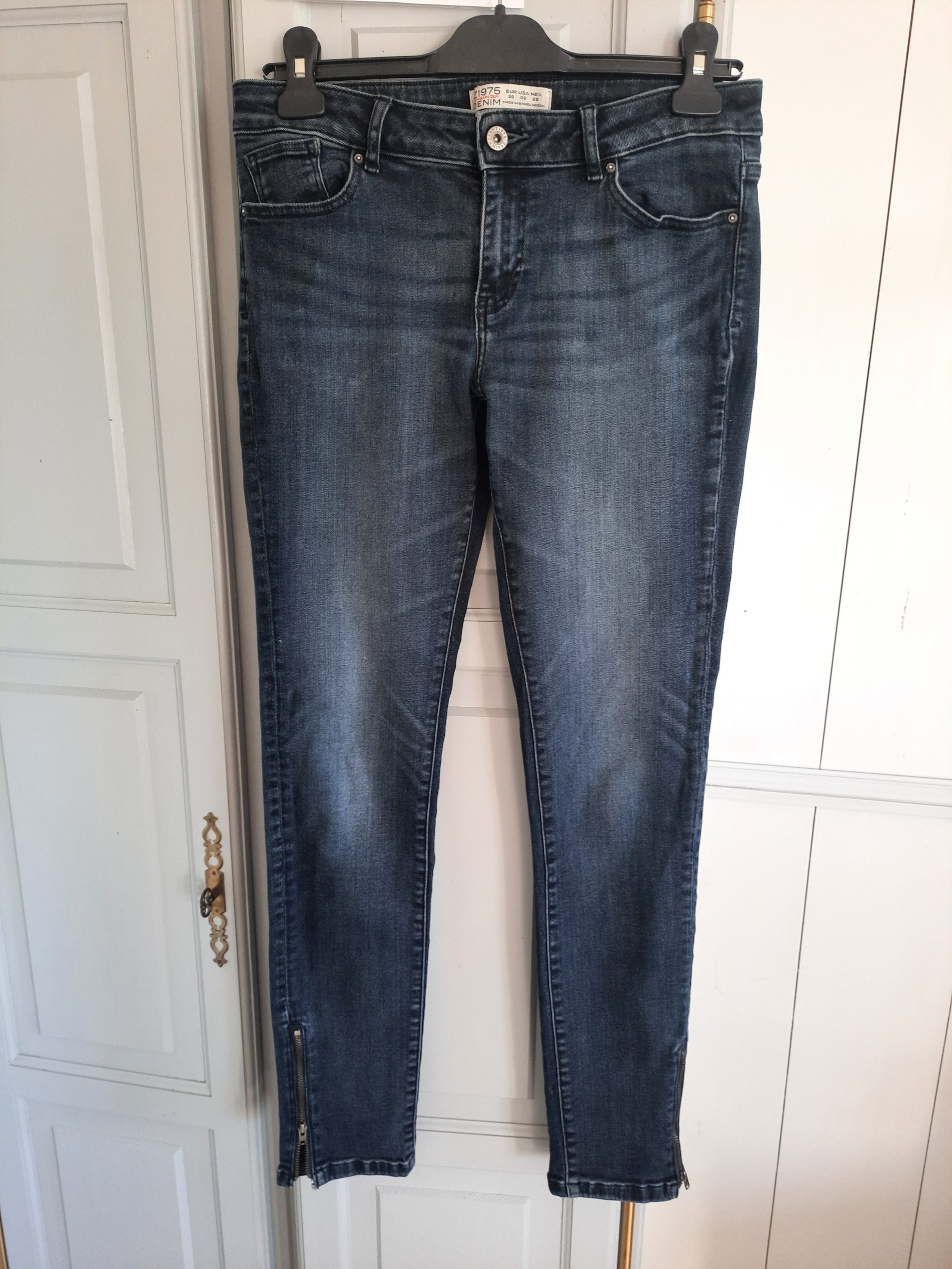 Pantalon jean slim T38 Zara