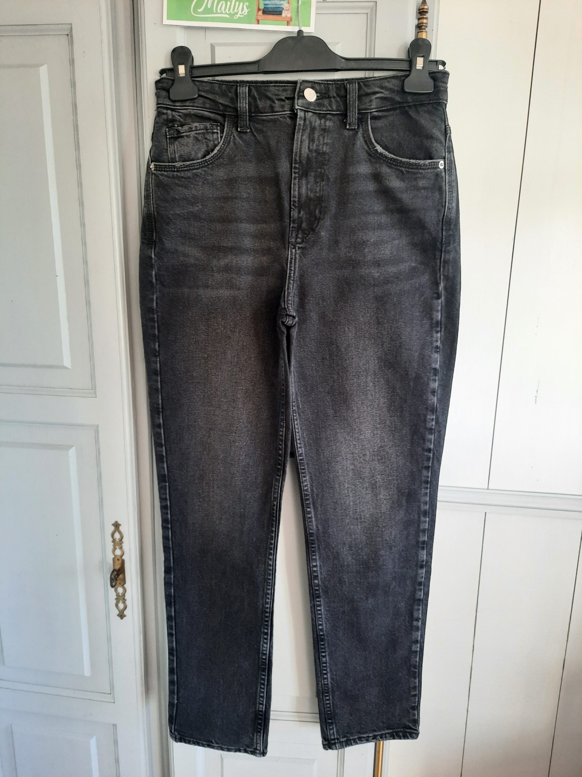 Pantalon jean mom T38 Zara