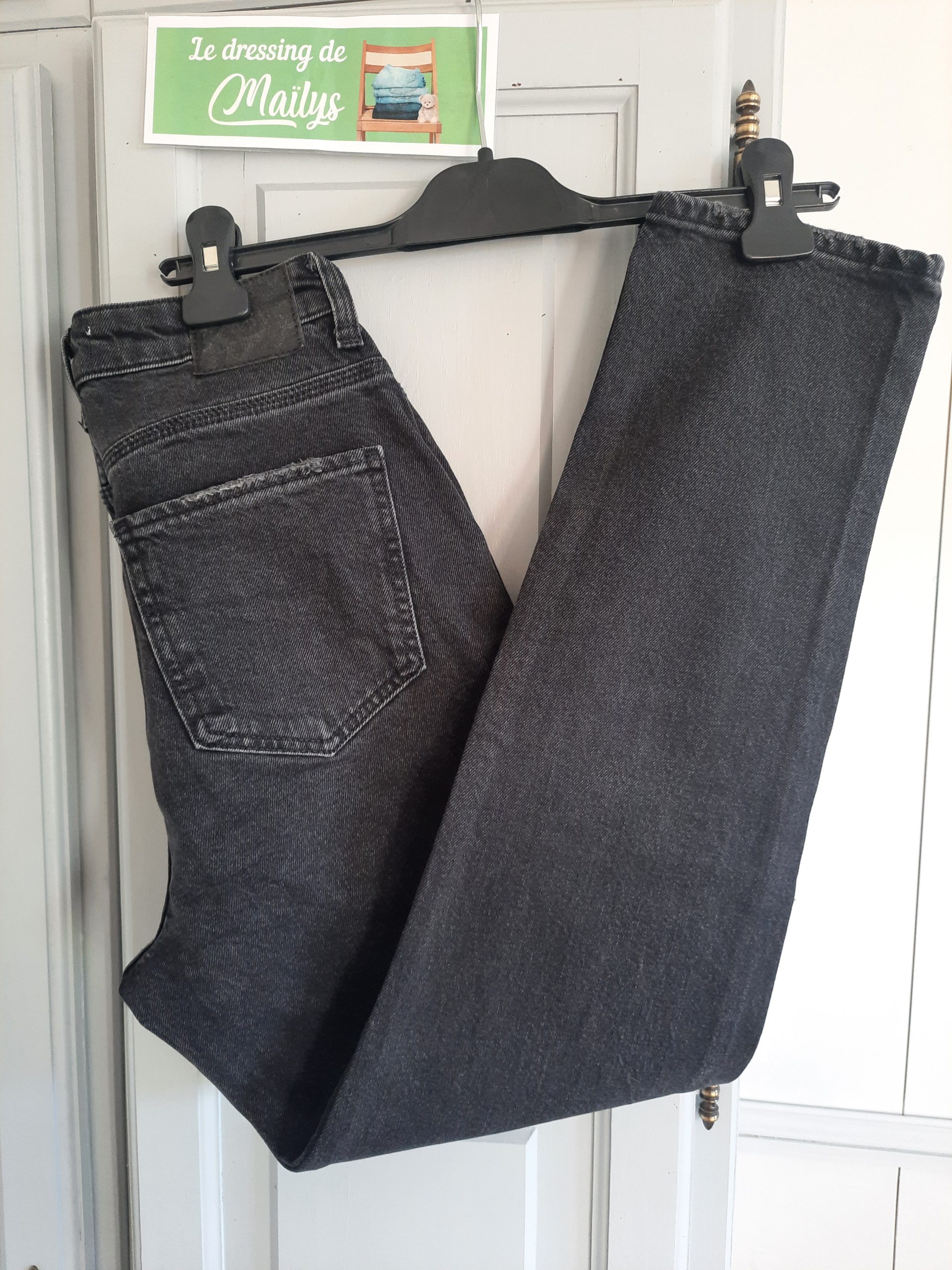 Pantalon jean mom T38 Zara – Image 2