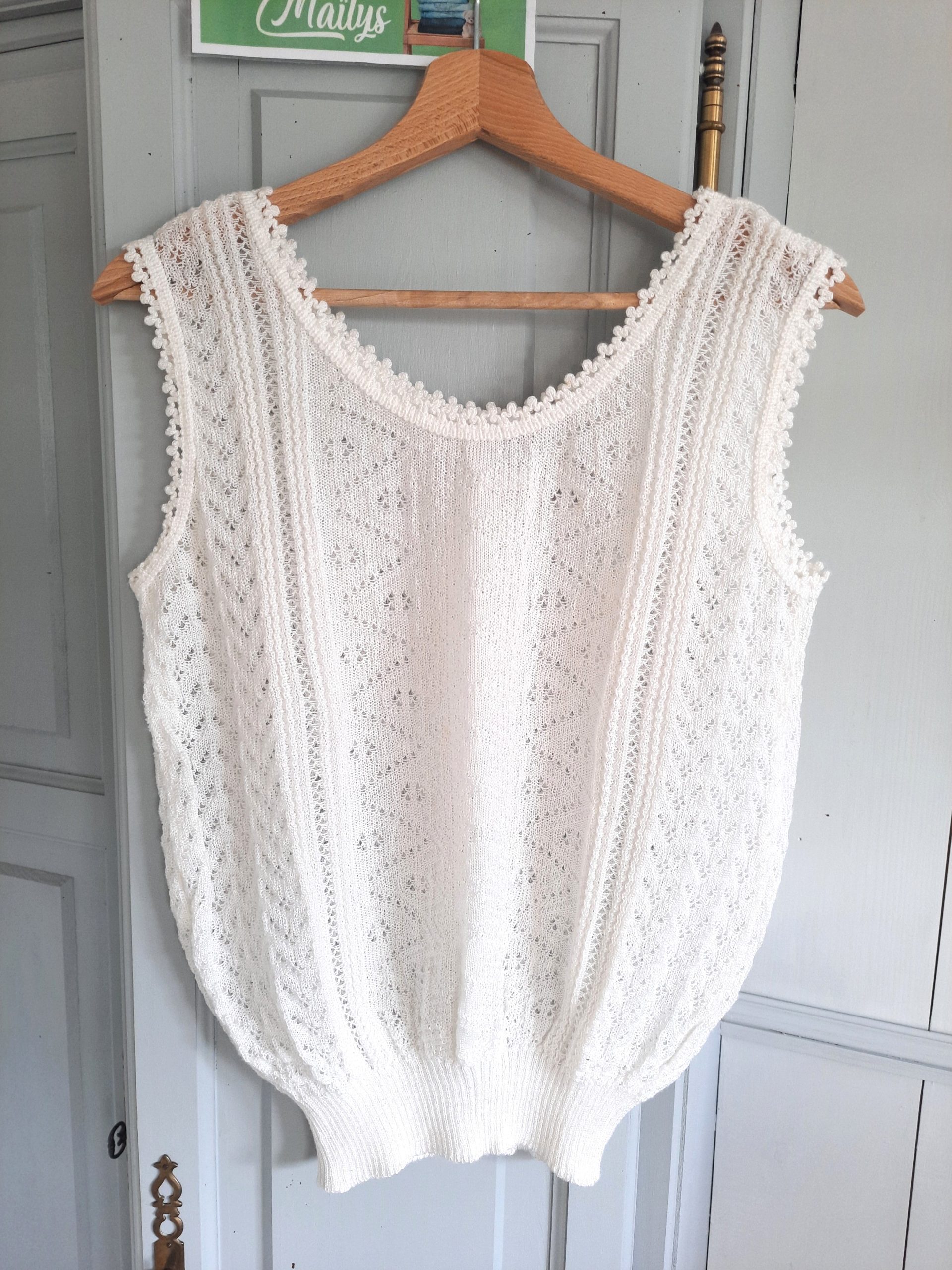 Top débardeur pull T38 Damart