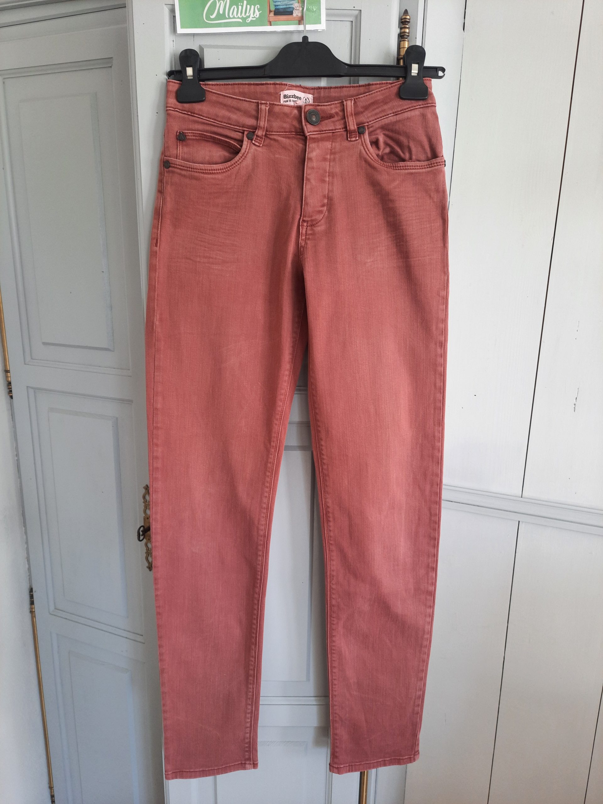 Pantalon en jean slim T34 Bizzbee