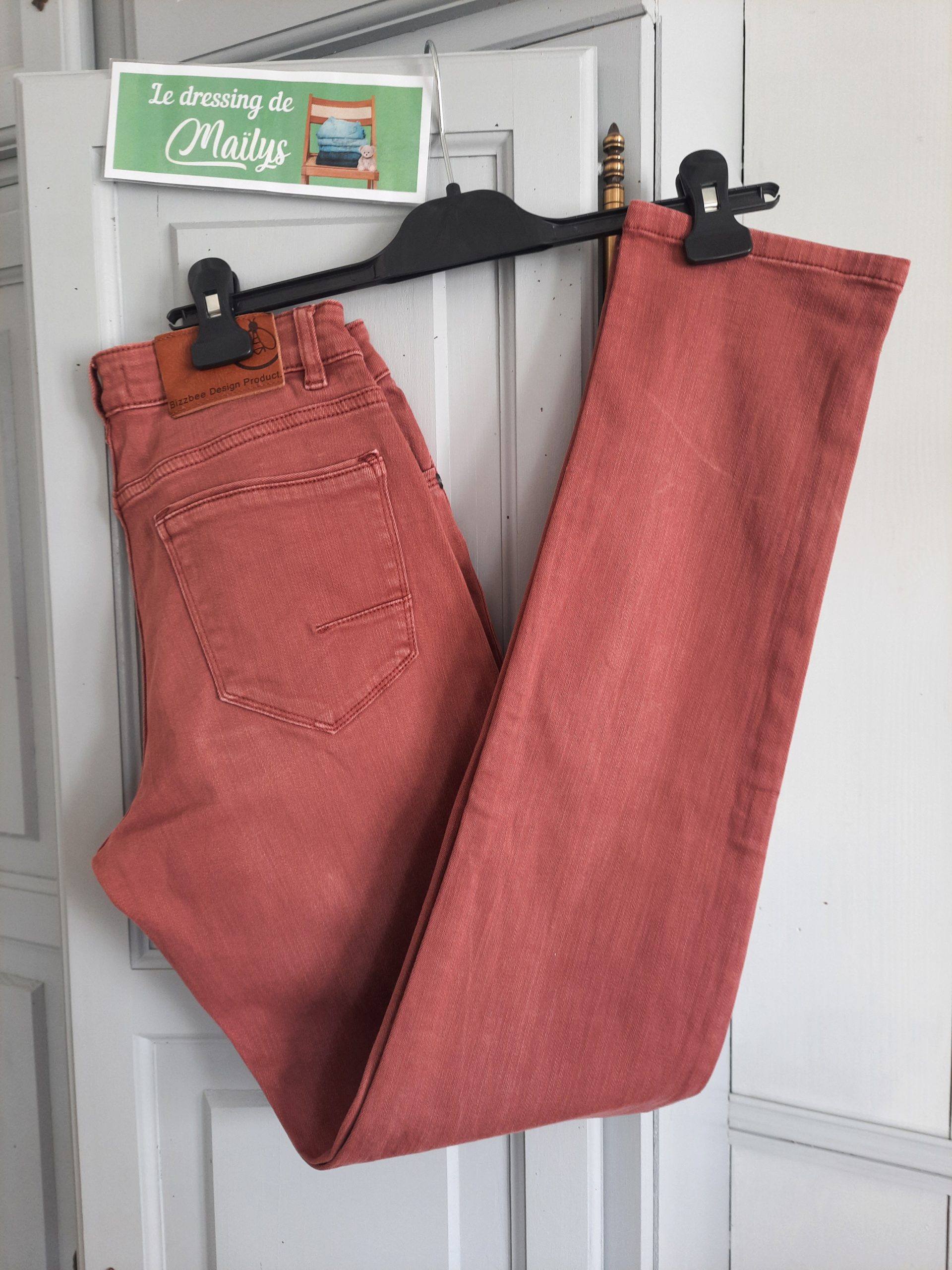 Pantalon en jean slim T34 Bizzbee – Image 2