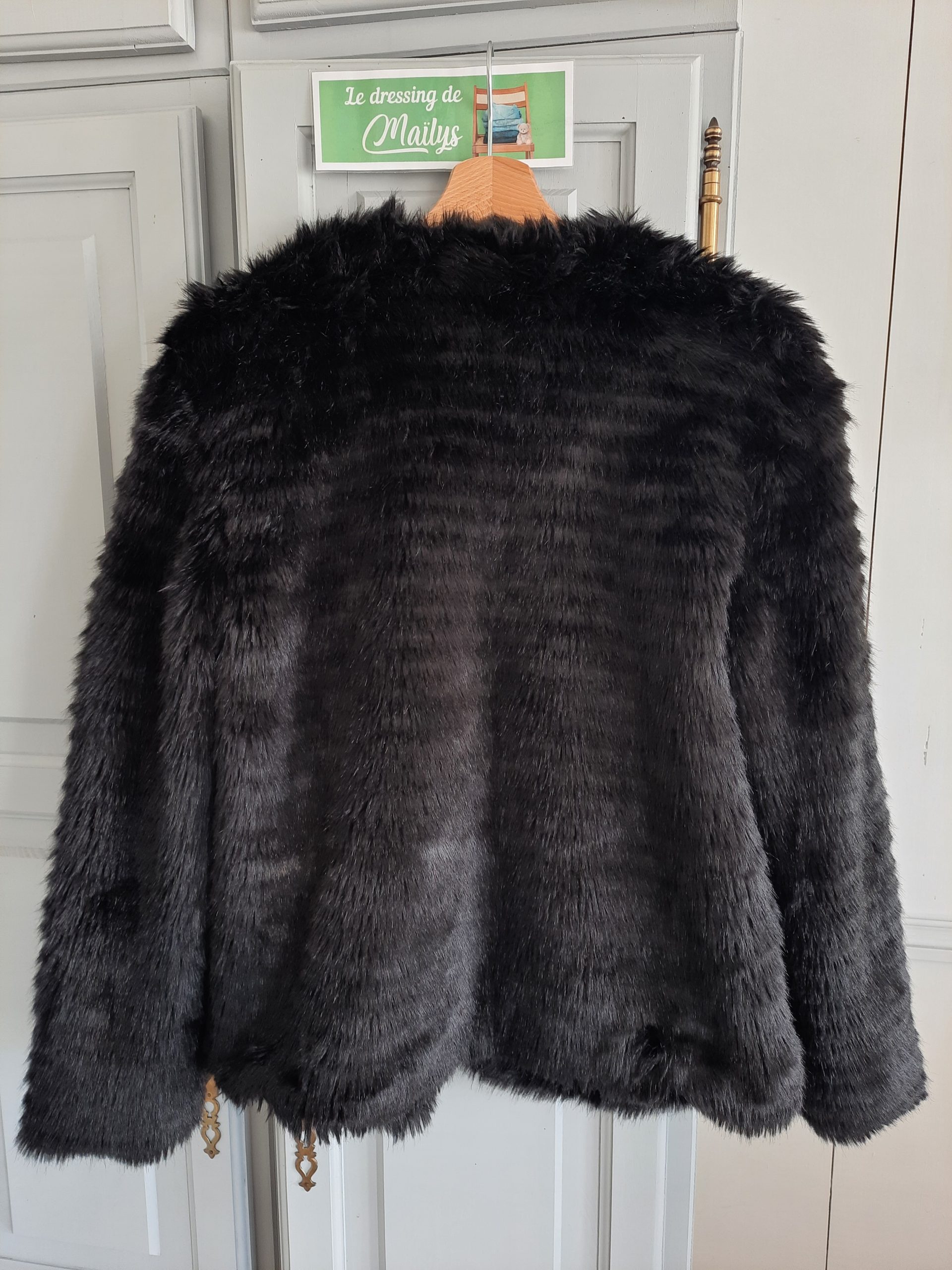 Manteau court en fausse fourrure T38 Pimkie – Image 2